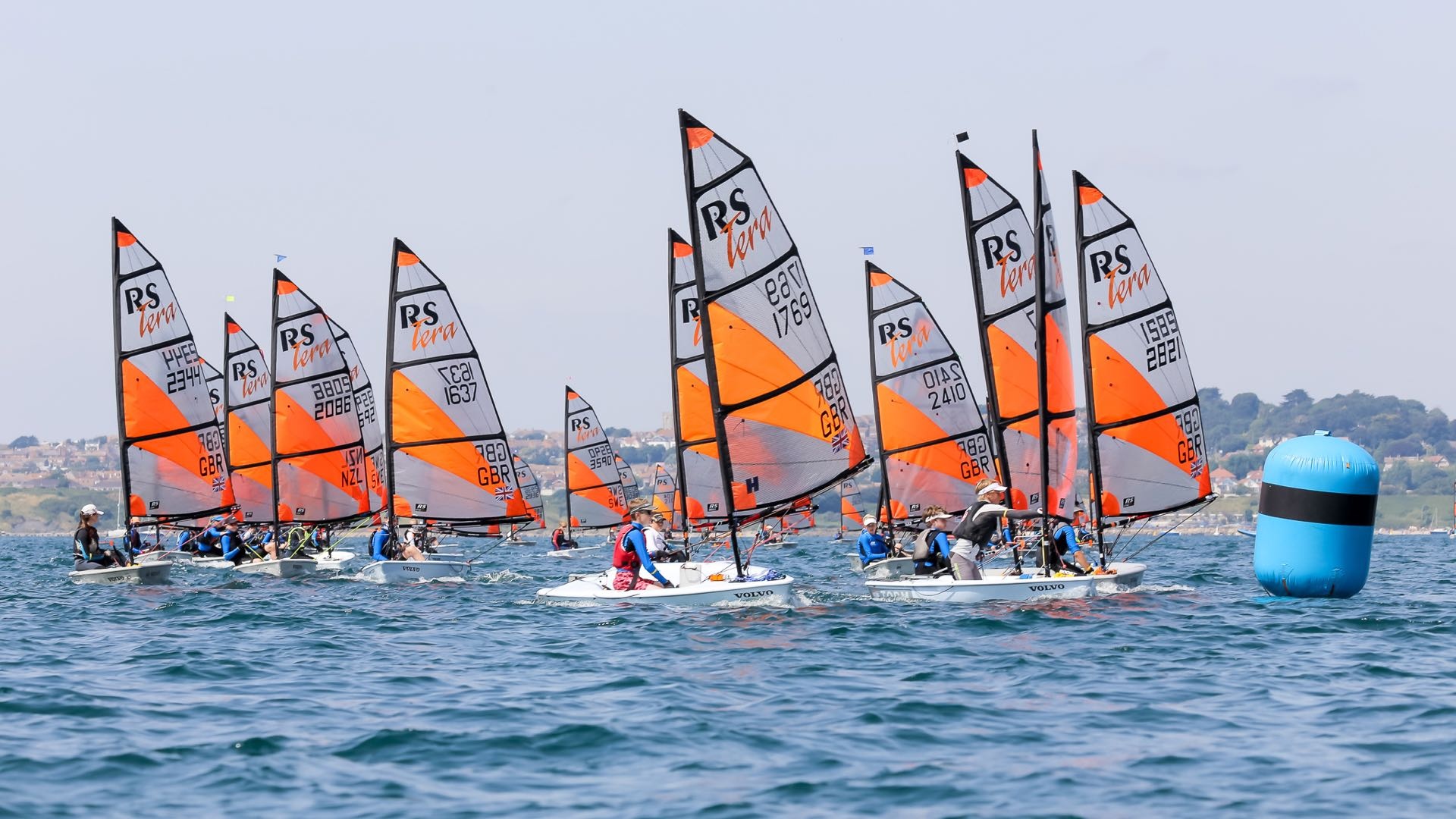 RS tera, Kinder's sailing, Direct sport engagement, Youth sailing, 1920x1080 Full HD Desktop