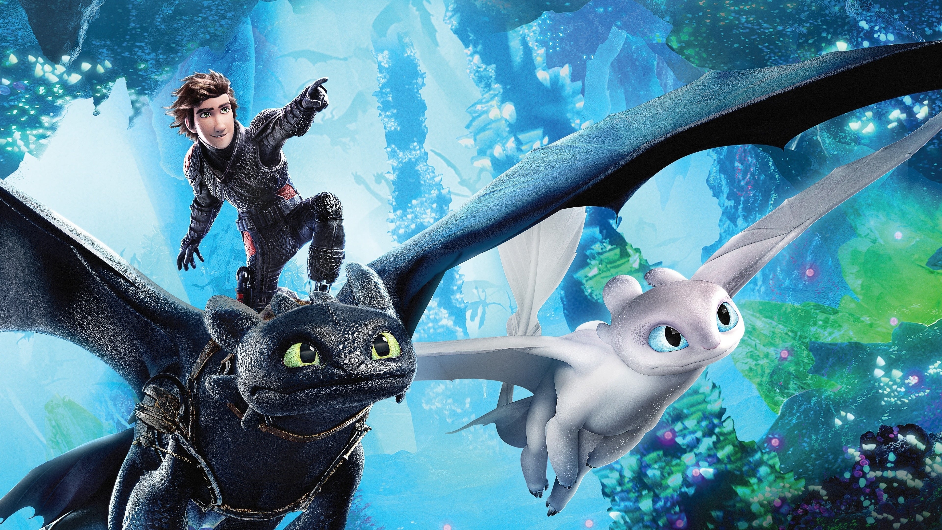 How to Train Your Dragon, Hidden World, Movie Database TMDB, 3840x2160 4K Desktop