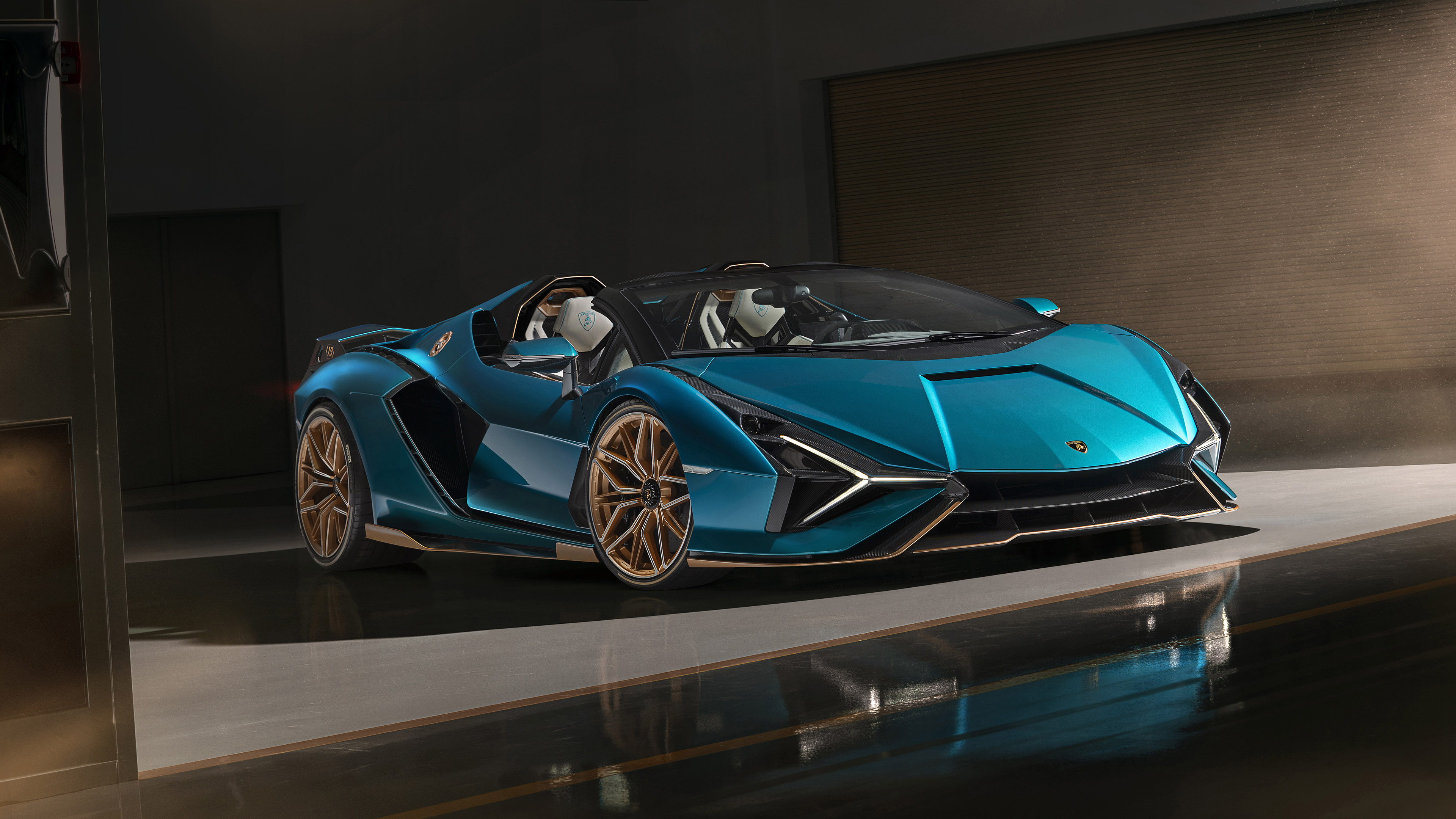 2021 Model, Lamborghini Sian Wallpaper, 3840x2160 4K Desktop