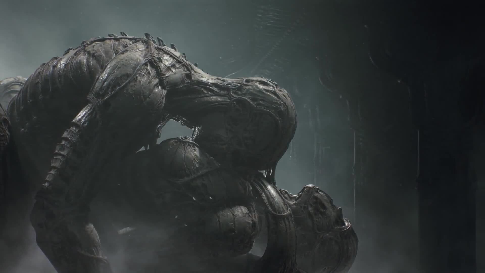 H.R. Giger, Scorn horror game, Giger-inspired trailer, Haunting and atmospheric, 1920x1080 Full HD Desktop