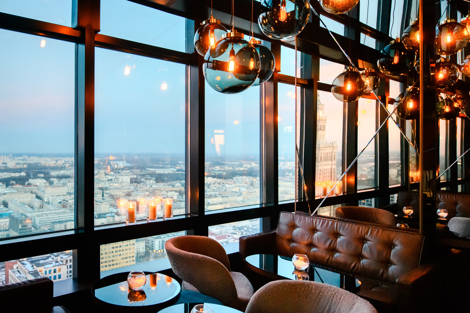 panorama sky bar, bars clubs, warsaw, 2000x1340 HD Desktop