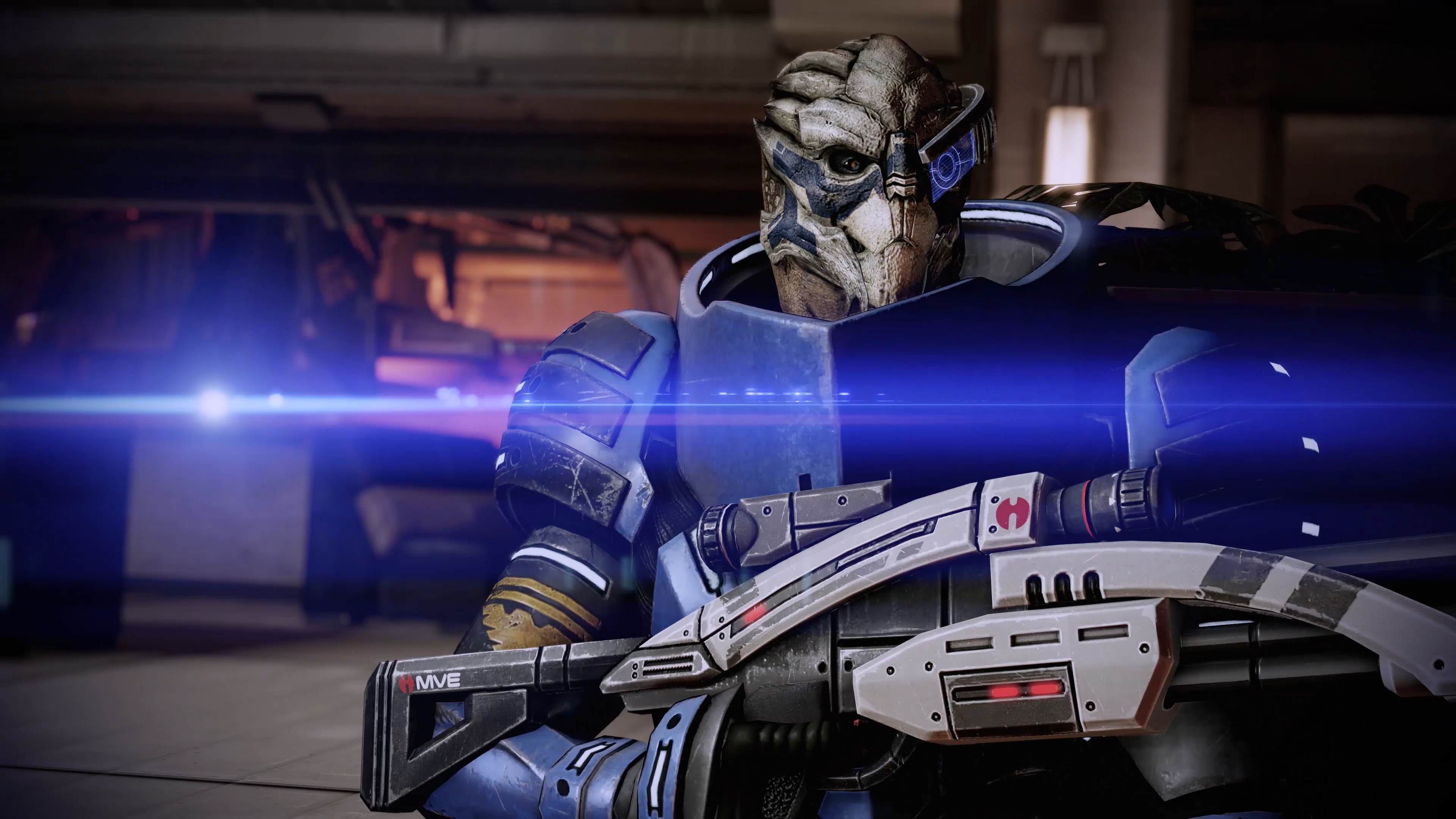 Garrus Vakarian, Mass Effect 3 Wallpaper, 3840x2160 4K Desktop