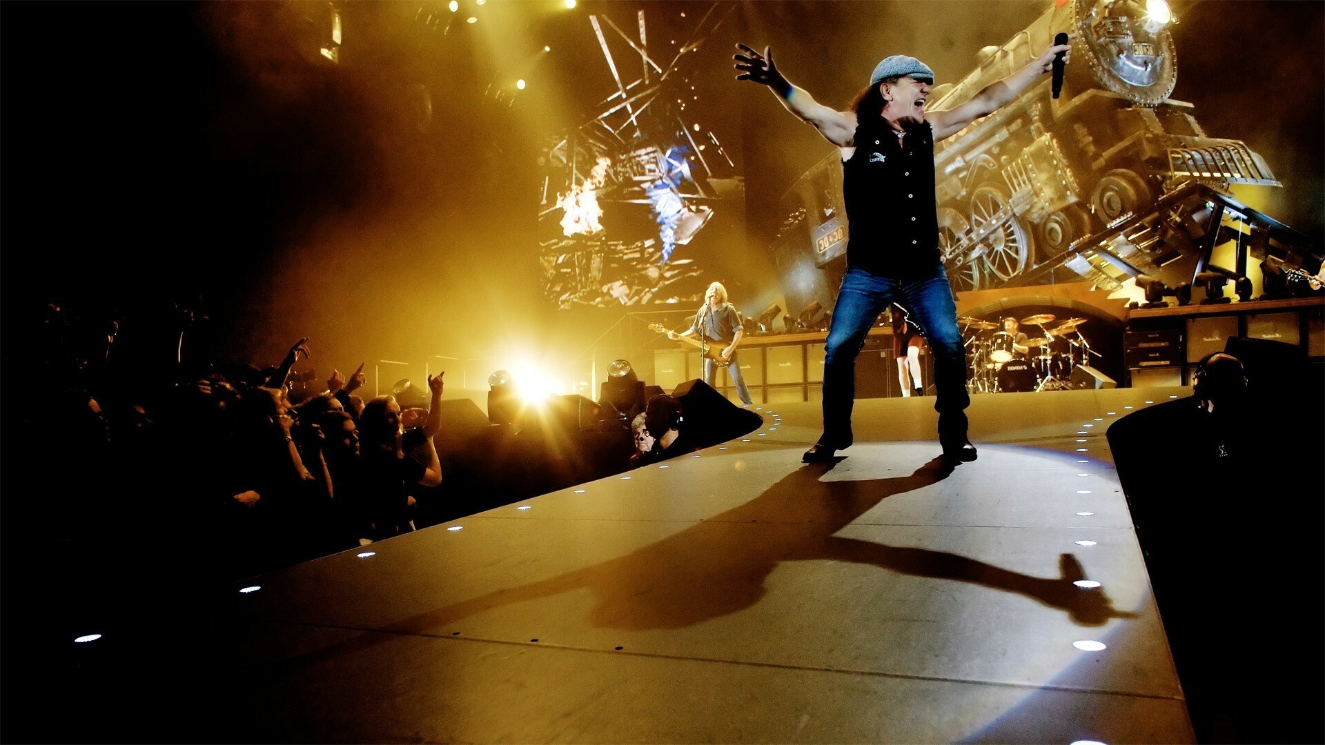 Brian Johnson, AC/DC Wallpaper, 1920x1080 Full HD Desktop