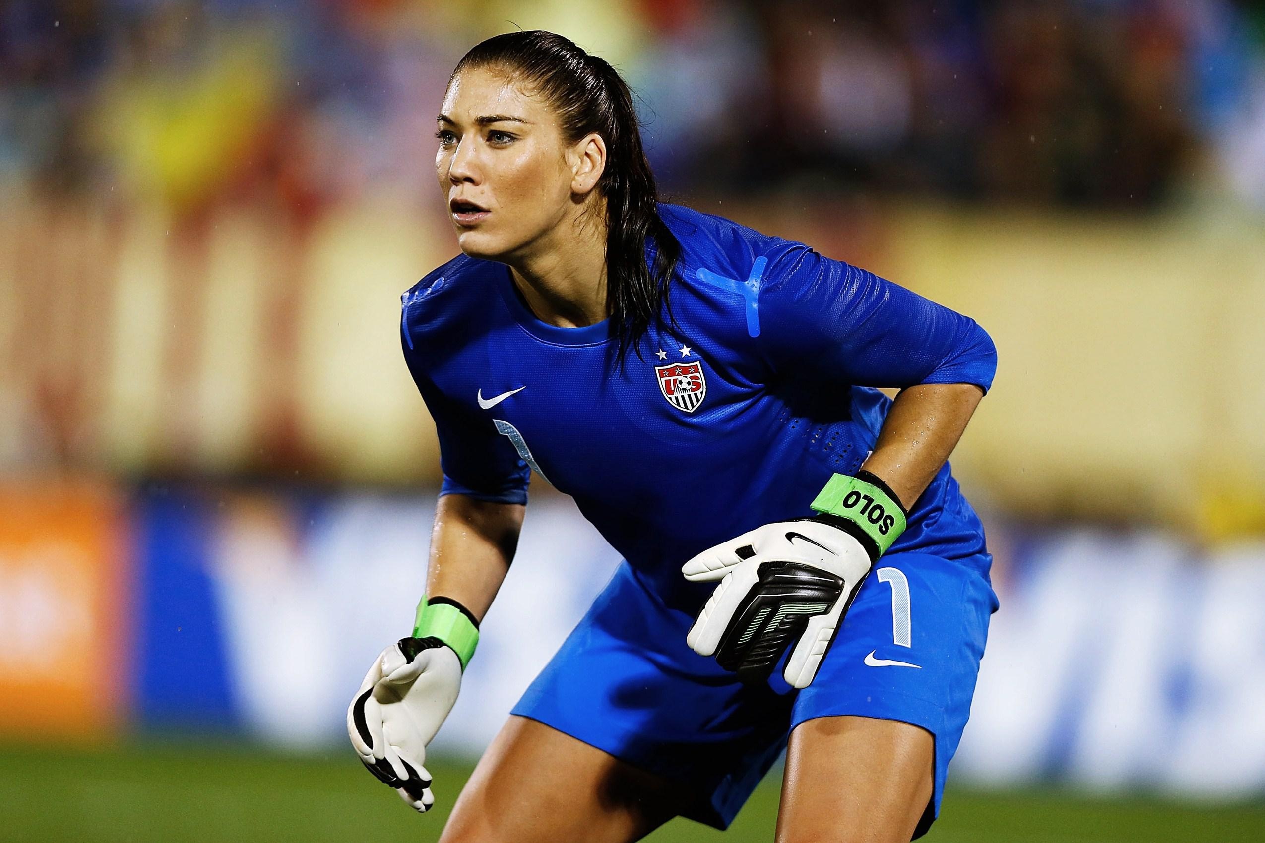 Hope Solo, Goalkeeper, HD wallpaper, 2014, 2550x1700 HD Desktop