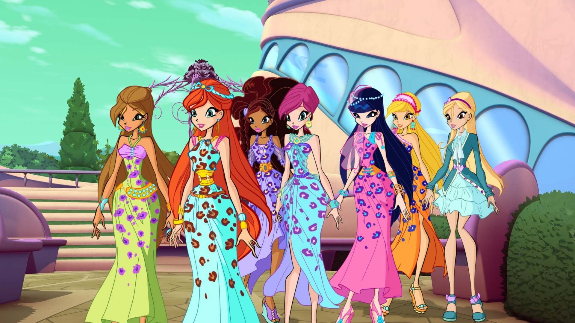 Winx, Animation series, Dafne, Wallpaper, 1920x1080 Full HD Desktop