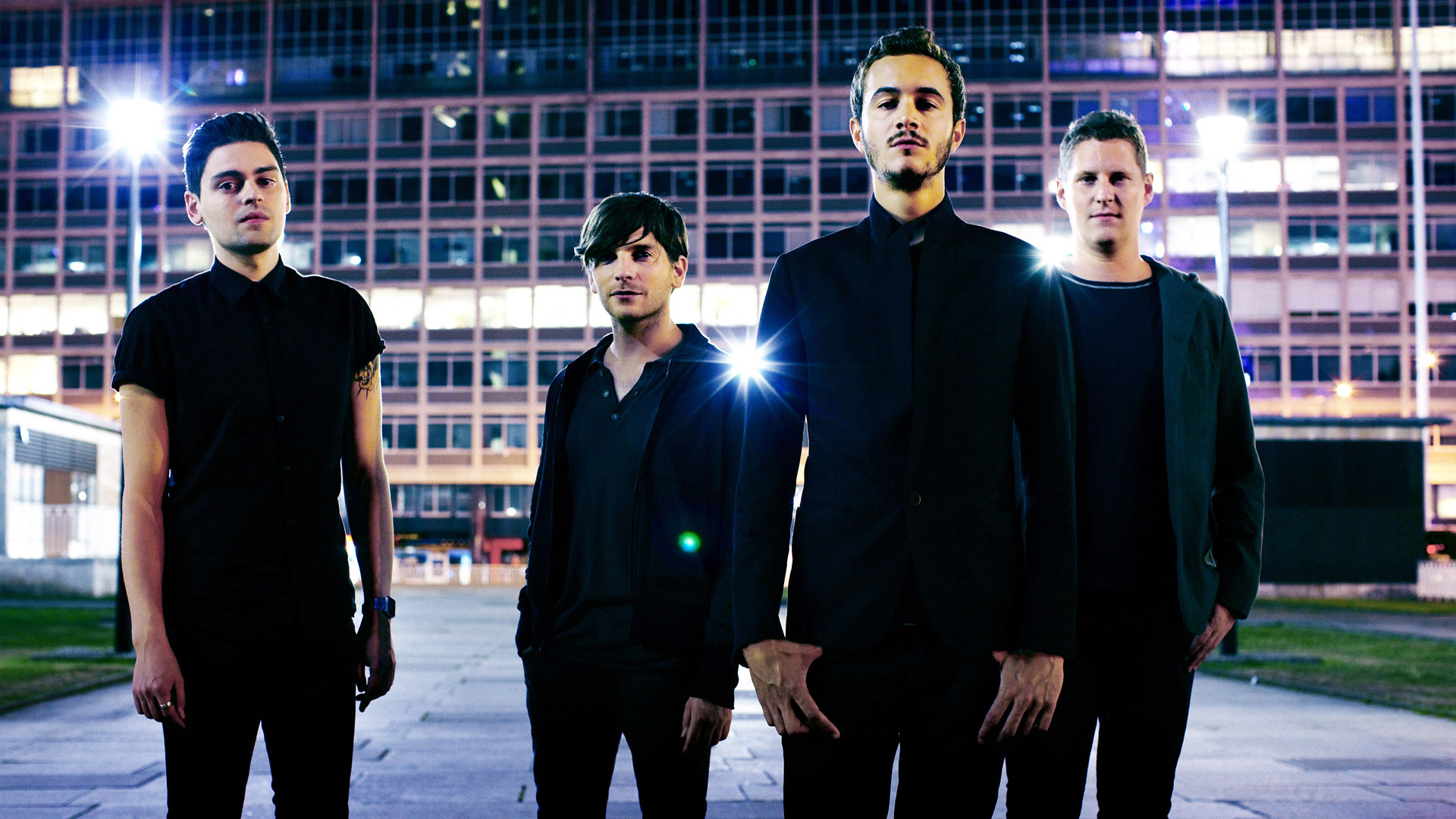 Editors, Band members, Music genre, Fanart, 1920x1080 Full HD Desktop