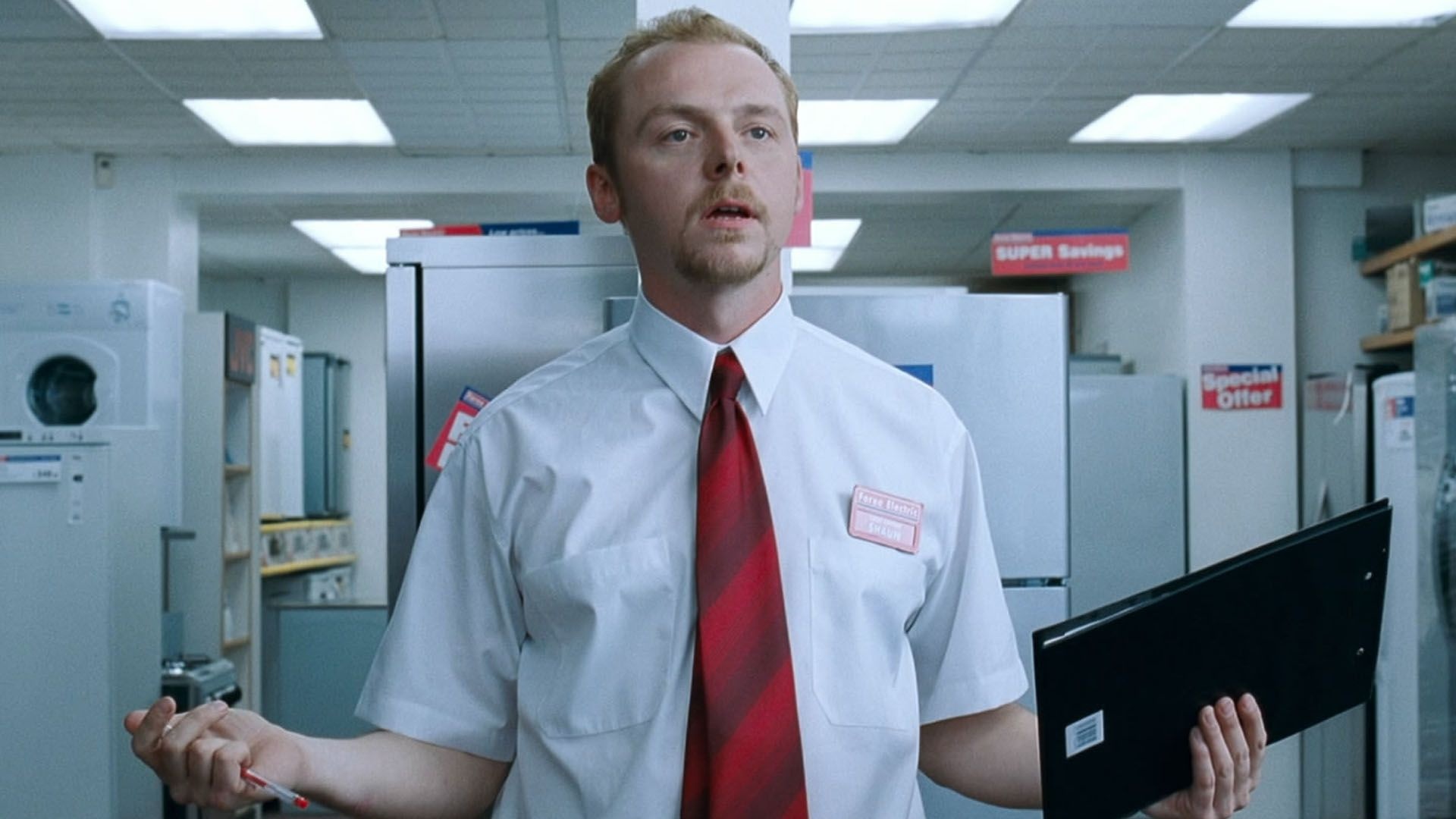 Simon Pegg, Shaun of the Dead, Movie, TV Shows, 1920x1080 Full HD Desktop
