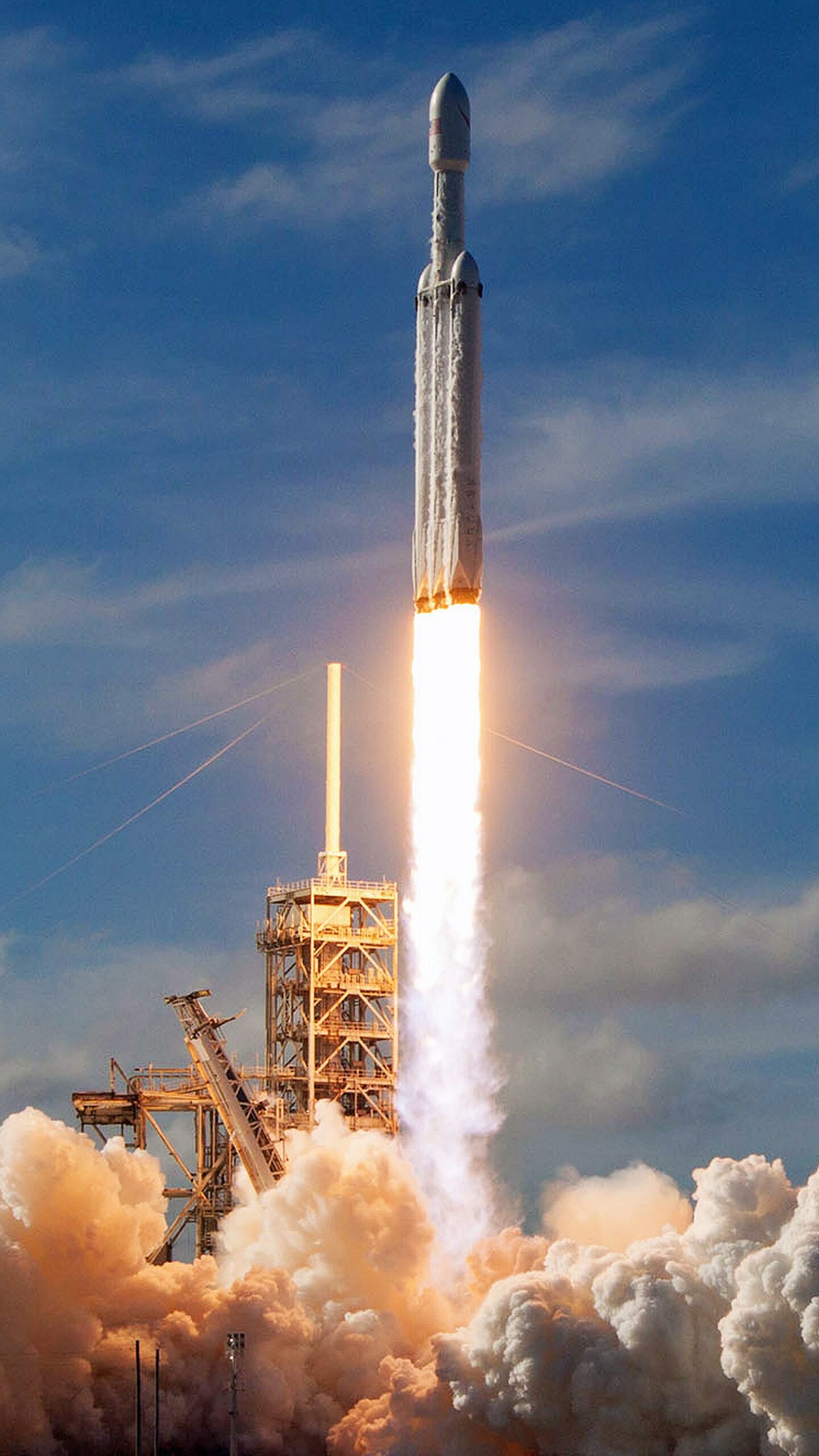 SpaceX, Falcon 9, Mobile wallpapers, Spacecraft imagery, 1440x2560 HD Phone