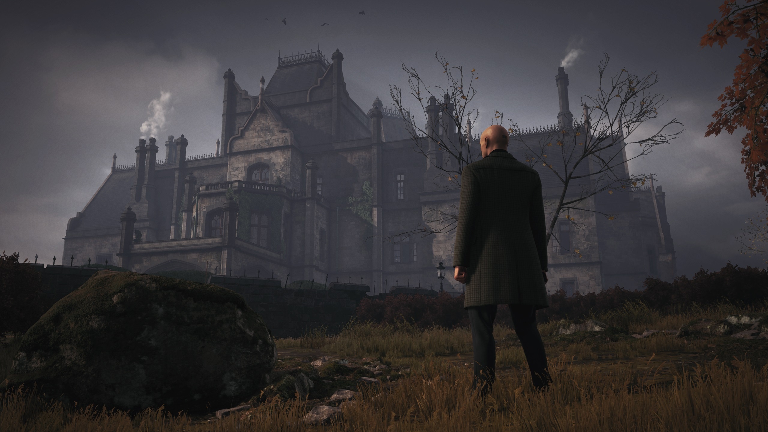 Agent 47, Thornbridge Manor, Hitman 3, HD Desktop wallpaper