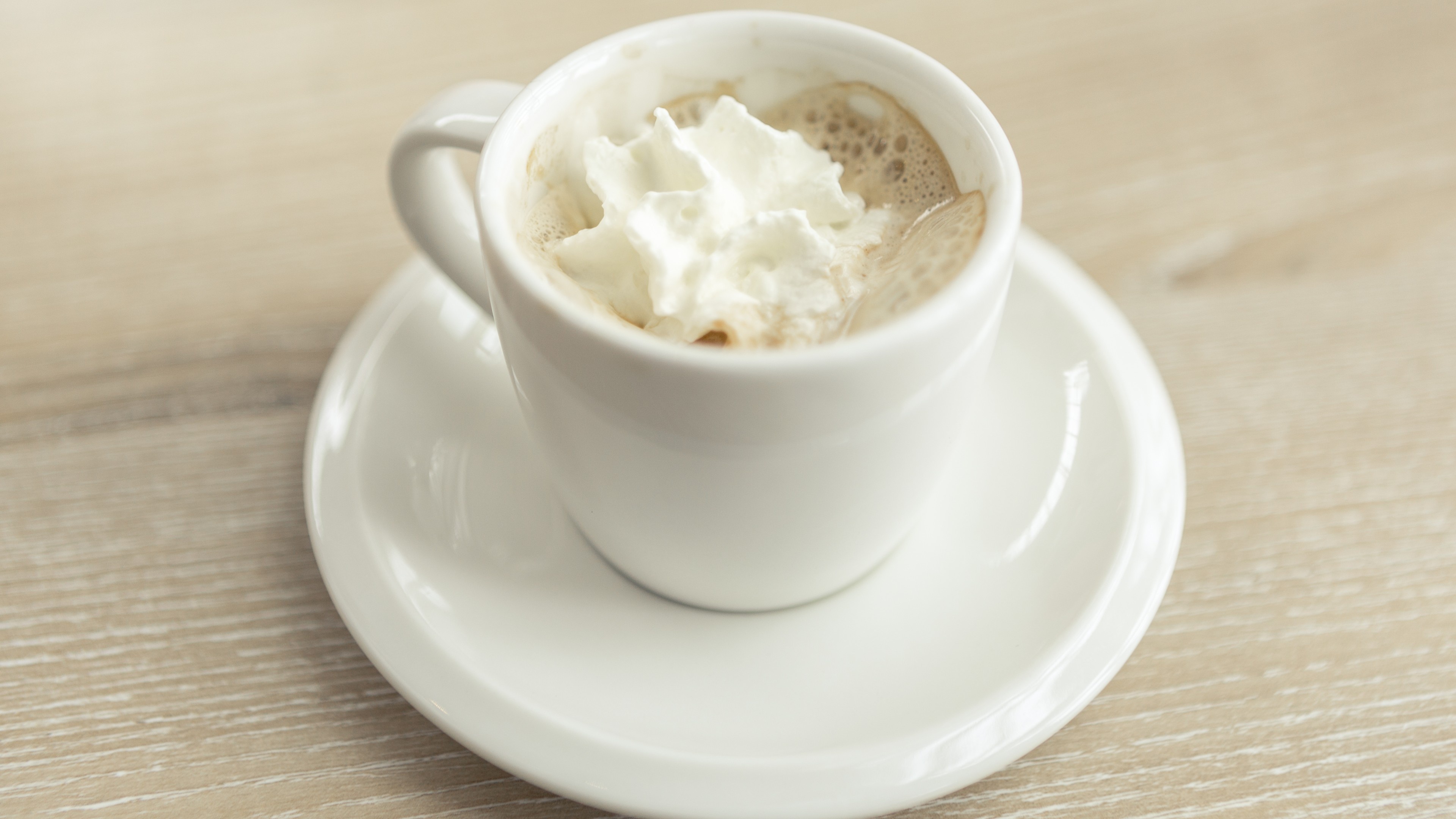 Whipped Cream, Cappuccino delight, Creamy wallpaper, Ultra HD goodness, 3840x2160 4K Desktop