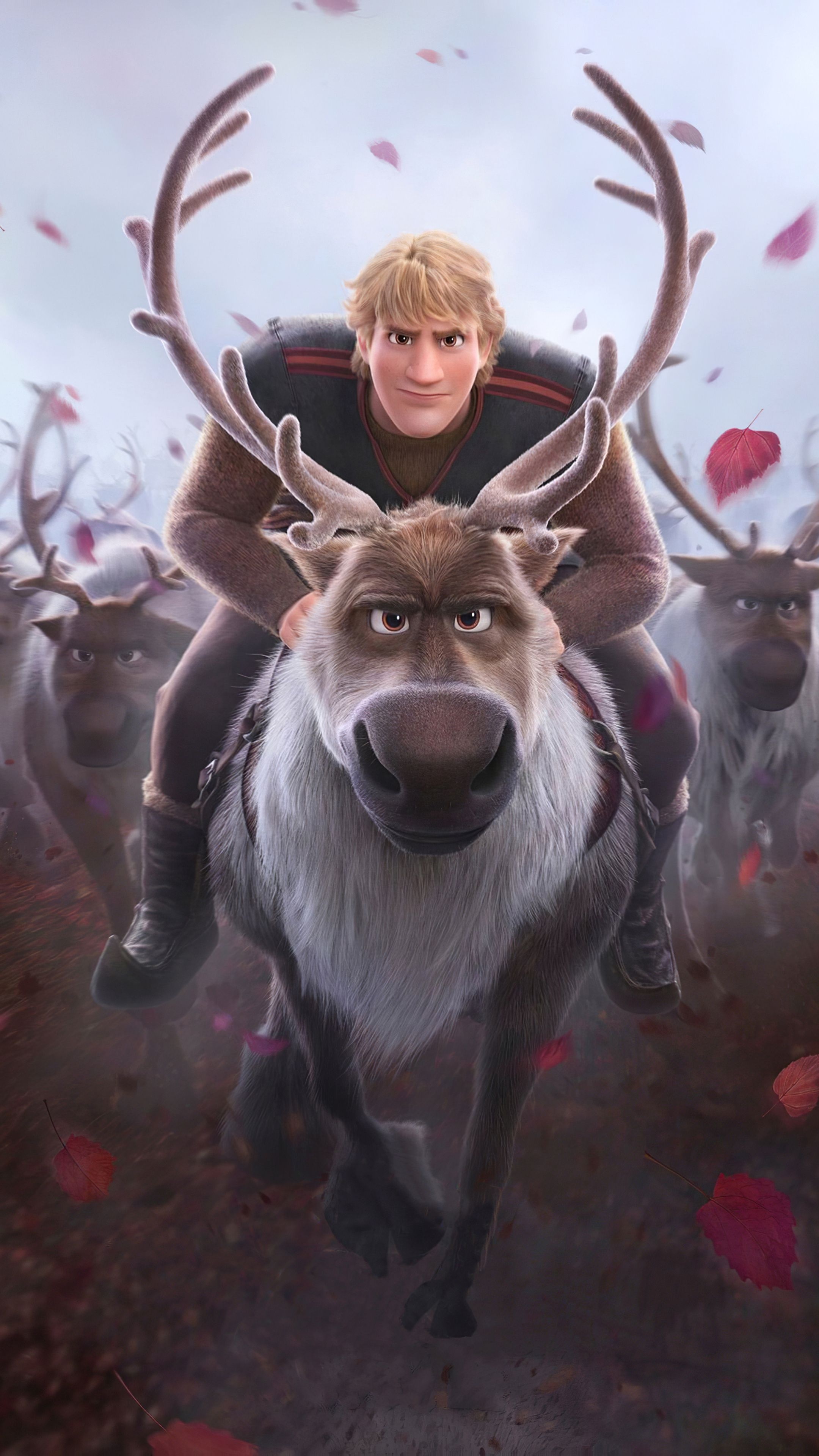 Kristoff, Funko wallpaper, Pop vinyl figures, 2160x3840 4K Phone