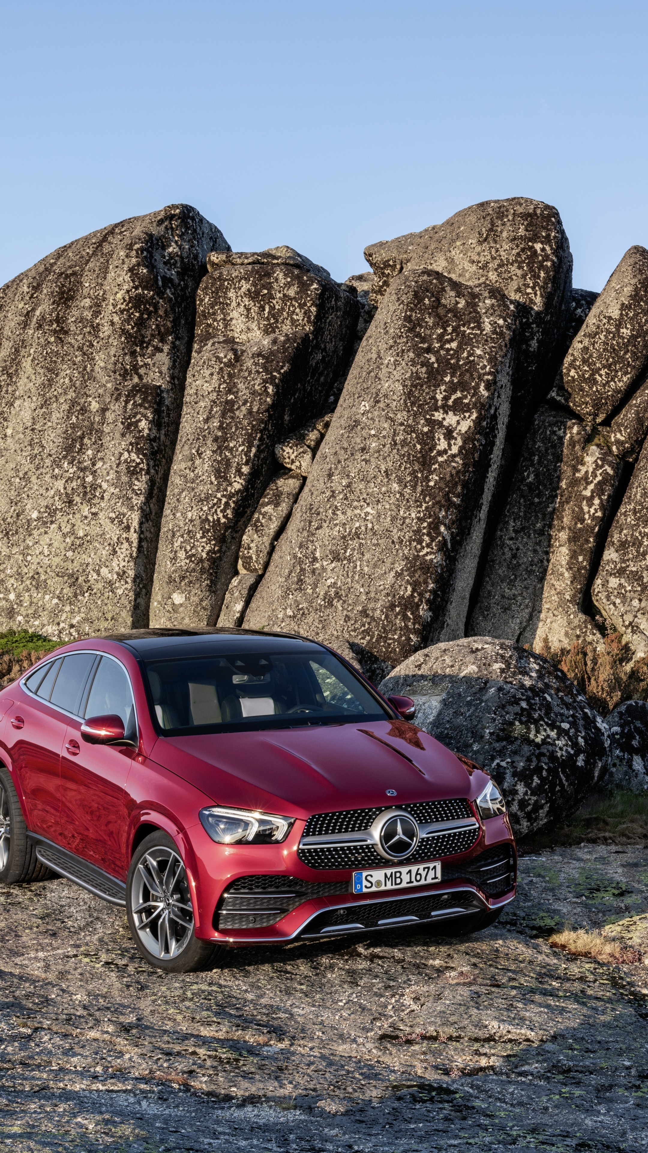 AMG Coupe 2020, Mercedes-Benz GLE Wallpaper, 2160x3840 4K Phone