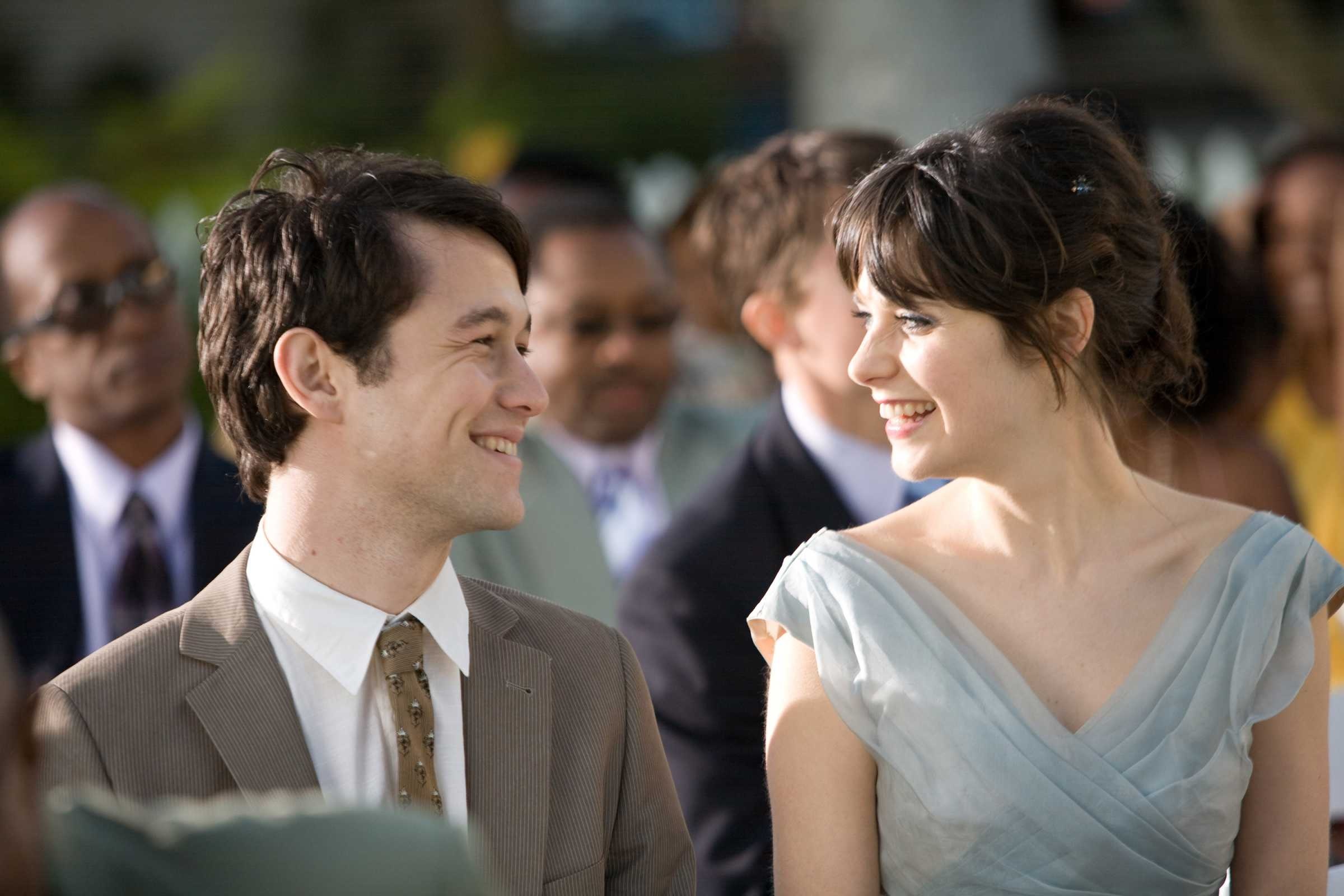 (500) Days of Summer, Zooey Deschanel, Joseph Gordon-Levitt, Romantic chemistry, 2400x1600 HD Desktop