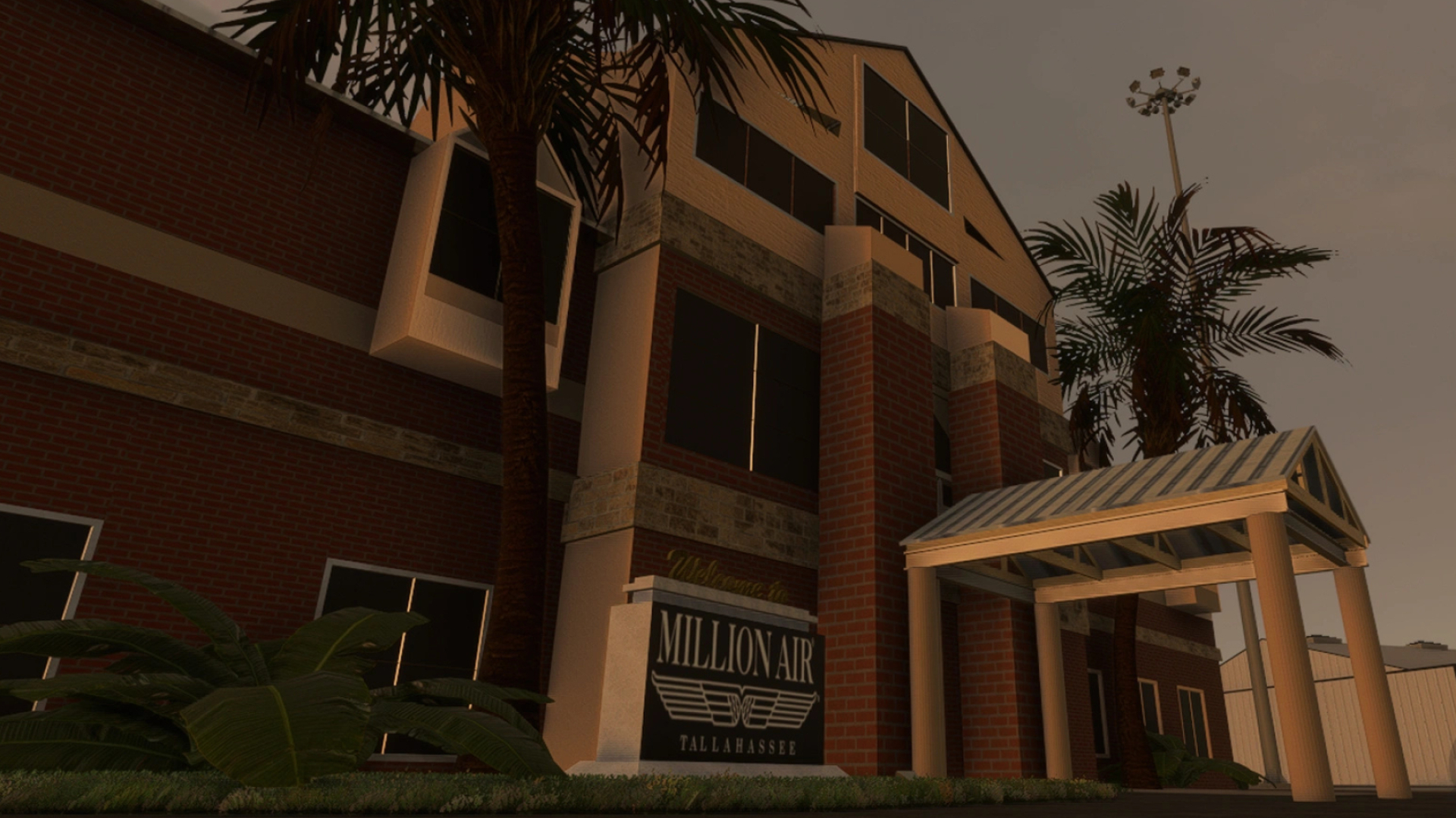 Tallahassee, Travels, Tallahassee International Airport, Microsoft Flight Simulator, 1920x1080 Full HD Desktop