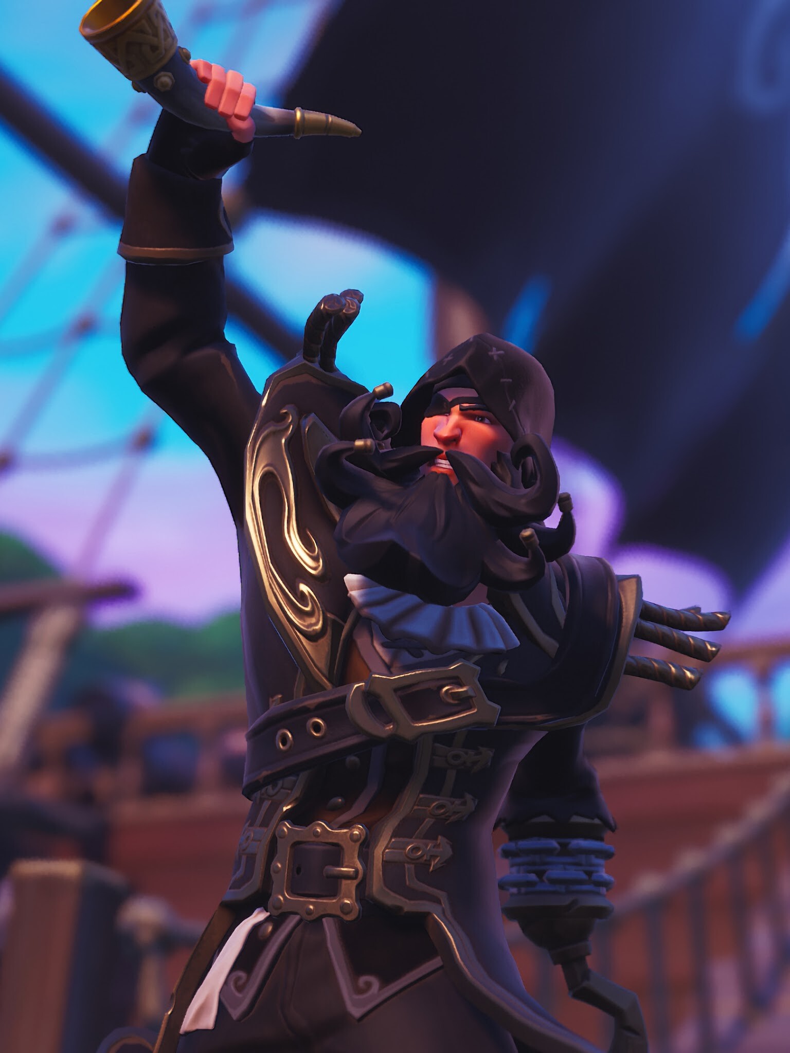 Blackheart, Fortnite Wallpaper, 1540x2050 HD Phone