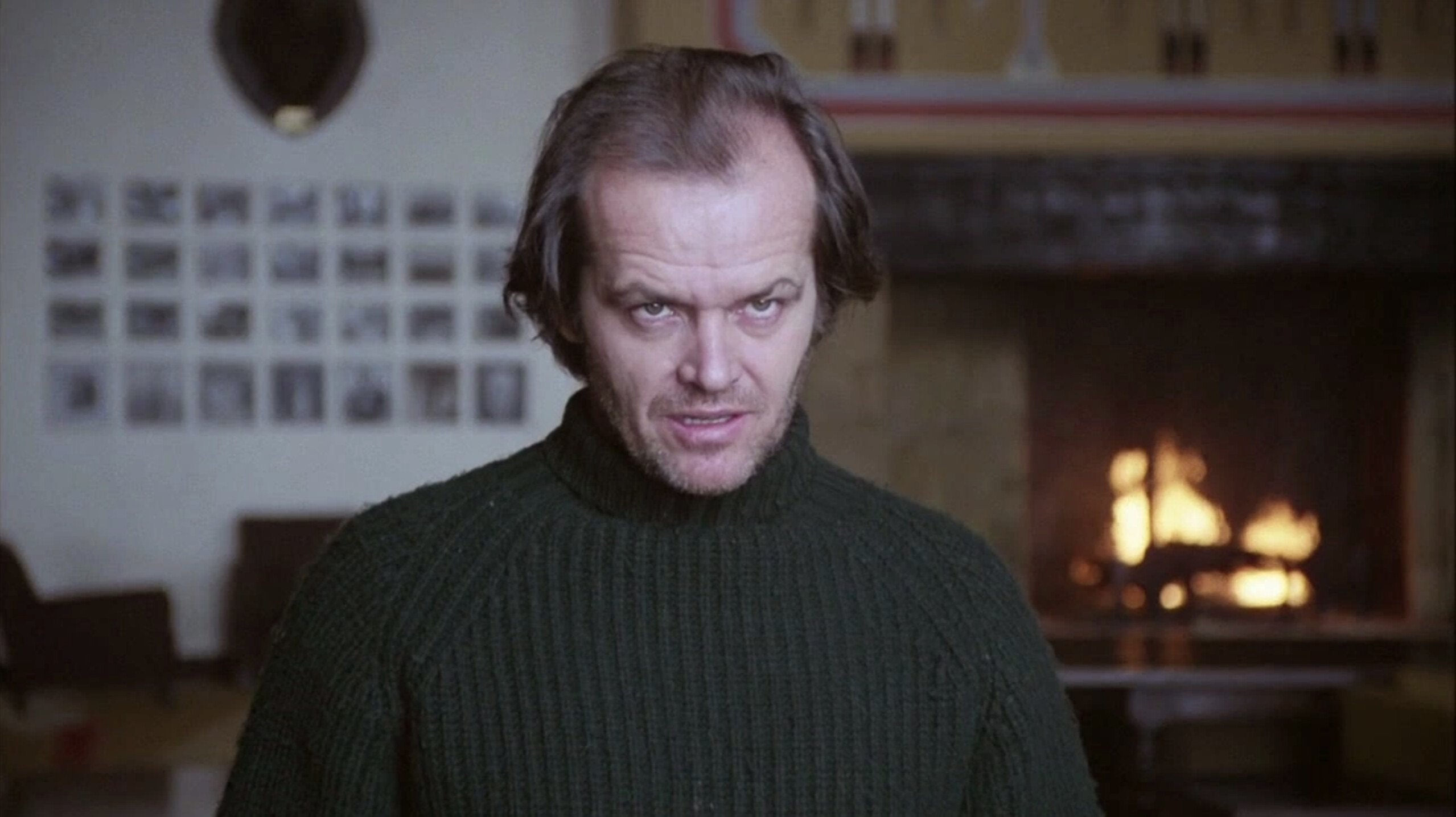 Jack Nicholson, The Shining Wallpaper, 2560x1440 HD Desktop