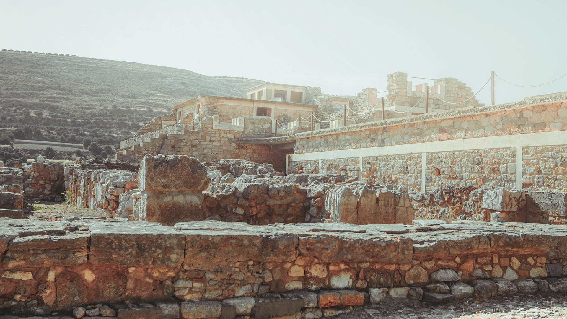 Knossos Palace, Cultural exploration, Greek ruins, Historical knowledge, 1920x1080 Full HD Desktop