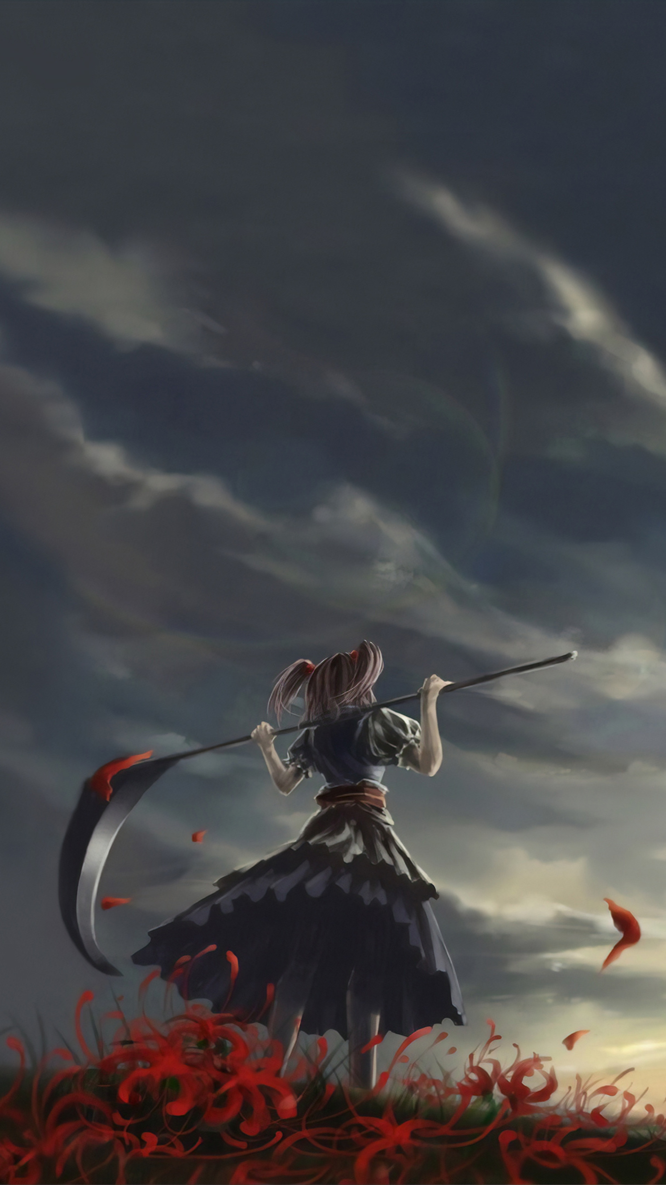 Komachi Onozuka, Anime Girls Wallpaper, 2160x3840 4K Phone