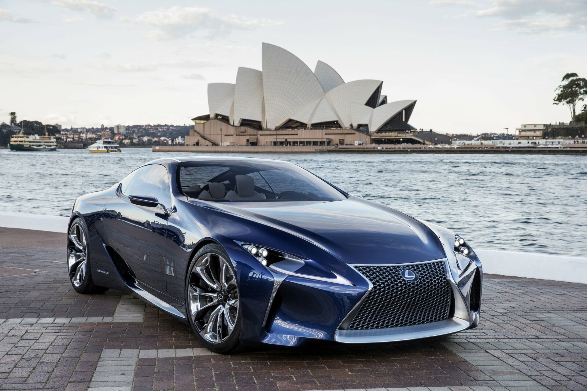 Lexus LC 500, Exquisite beauty, High-performance luxury, Automotive artistry, 1920x1280 HD Desktop