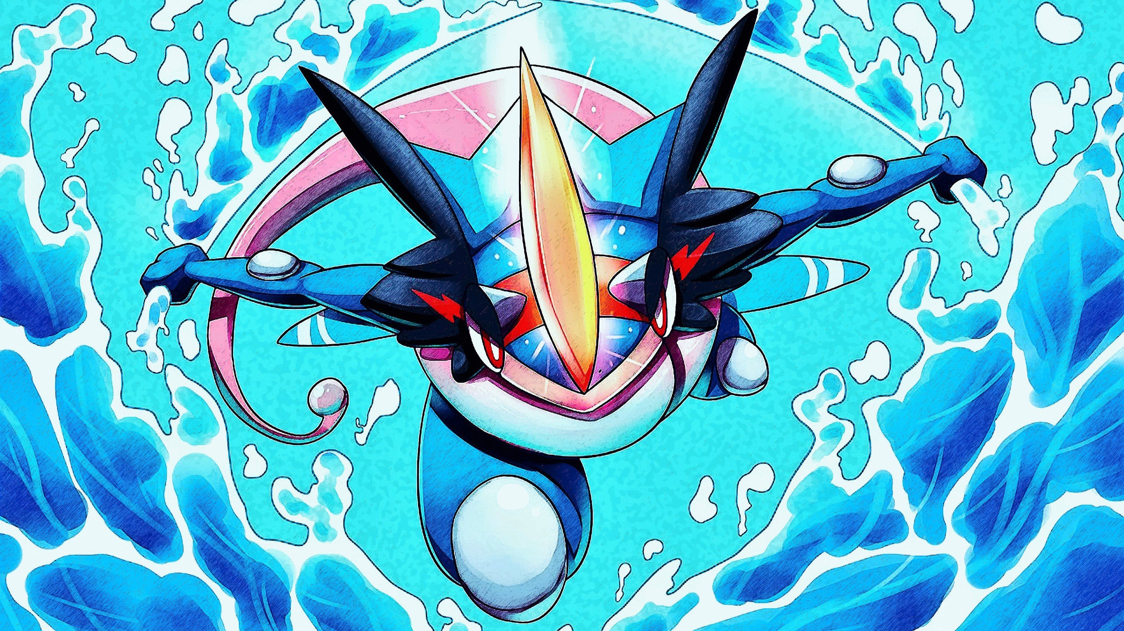 Ash Greninja, Top wallpapers, Gaming favorite, Memorable Pokmon, 3840x2160 HD Desktop