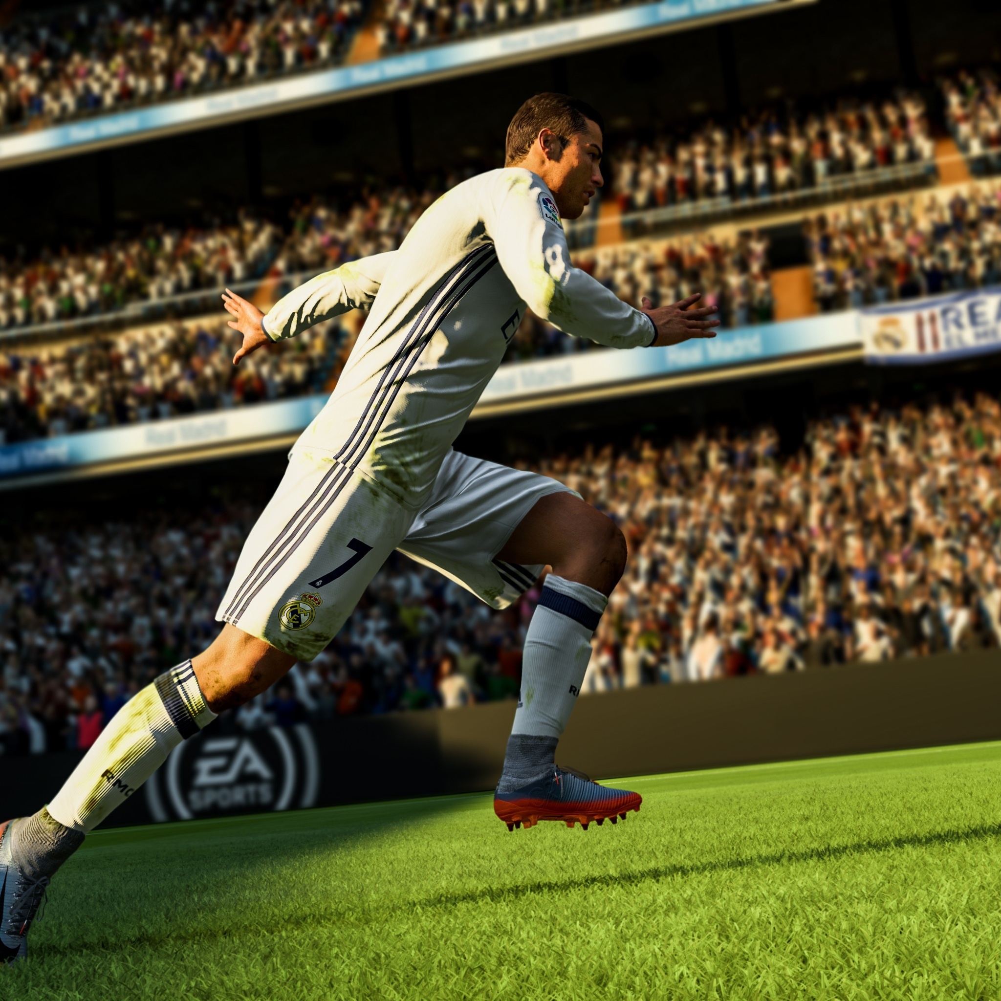 Cristiano Ronaldo, Sports Games Wallpaper, 2050x2050 HD Phone