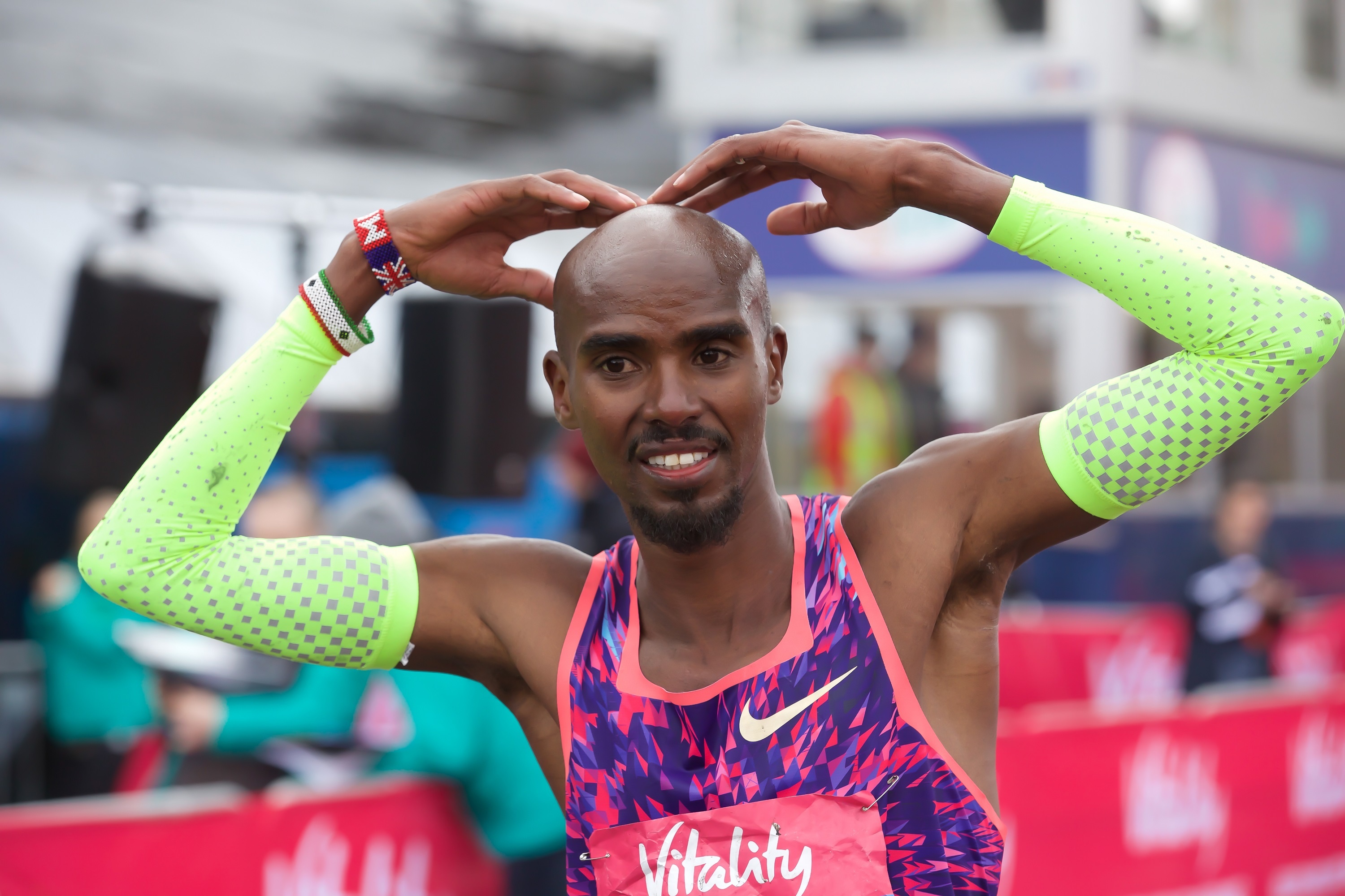 Mo Farah, Reveals trafficking experience, Humanitarian efforts, Inspiring story, 3000x2000 HD Desktop