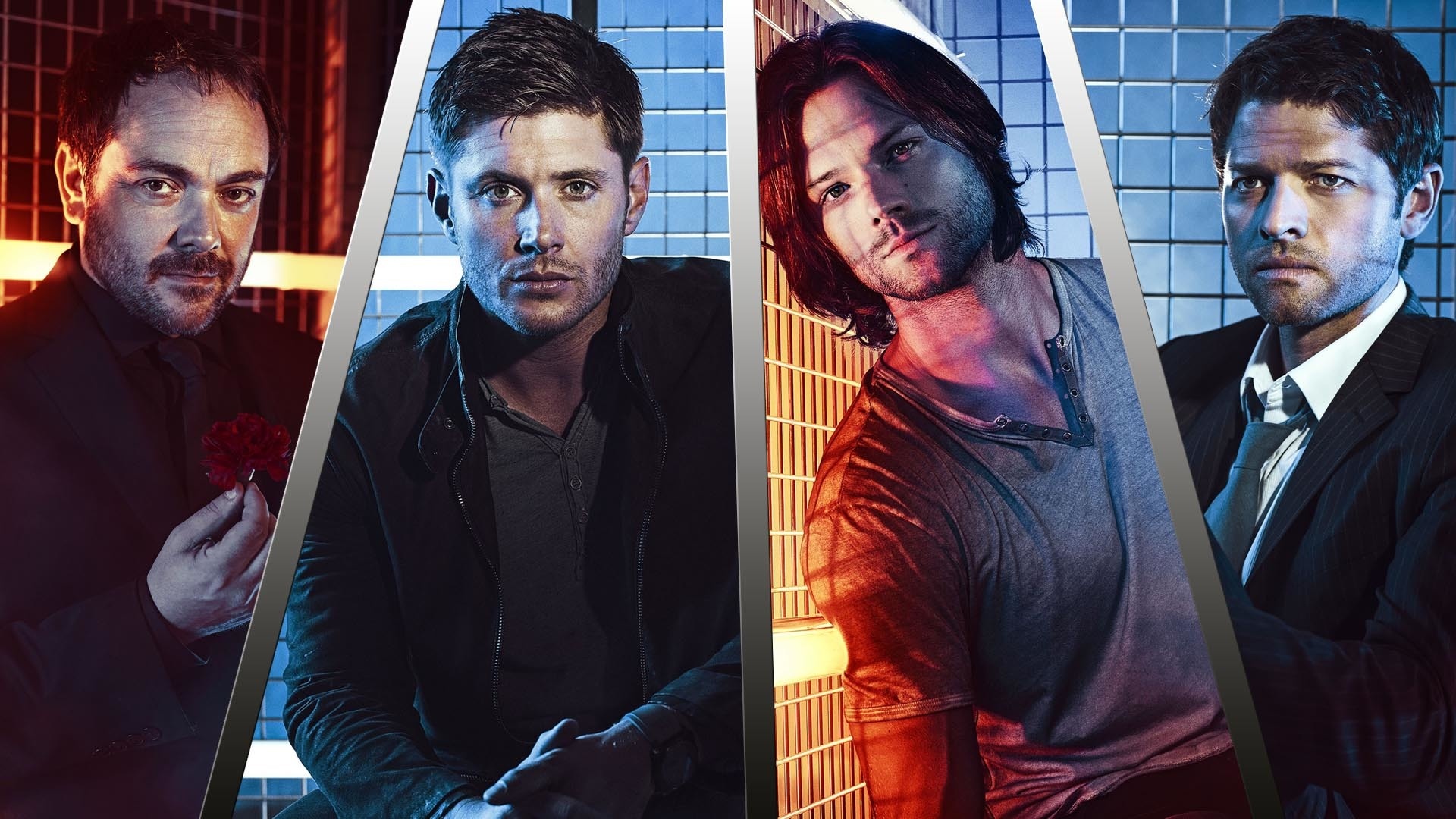 Supernatural series wallpaper, Fan favorite characters, Iconic cast, Immersive visuals, 1920x1080 Full HD Desktop