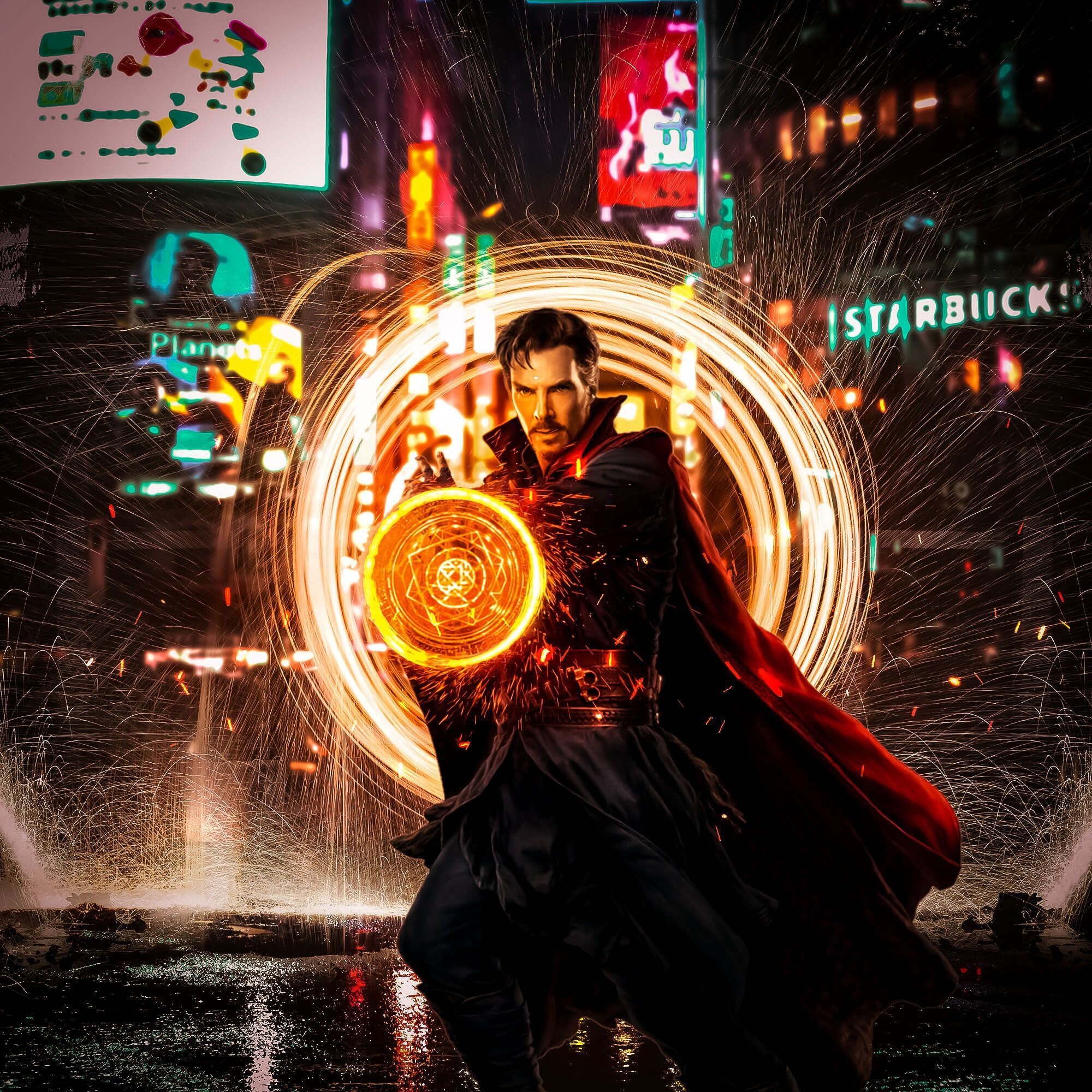 Doctor Strange art, Wallpapers, Backgrounds, 2000x2000 HD Phone