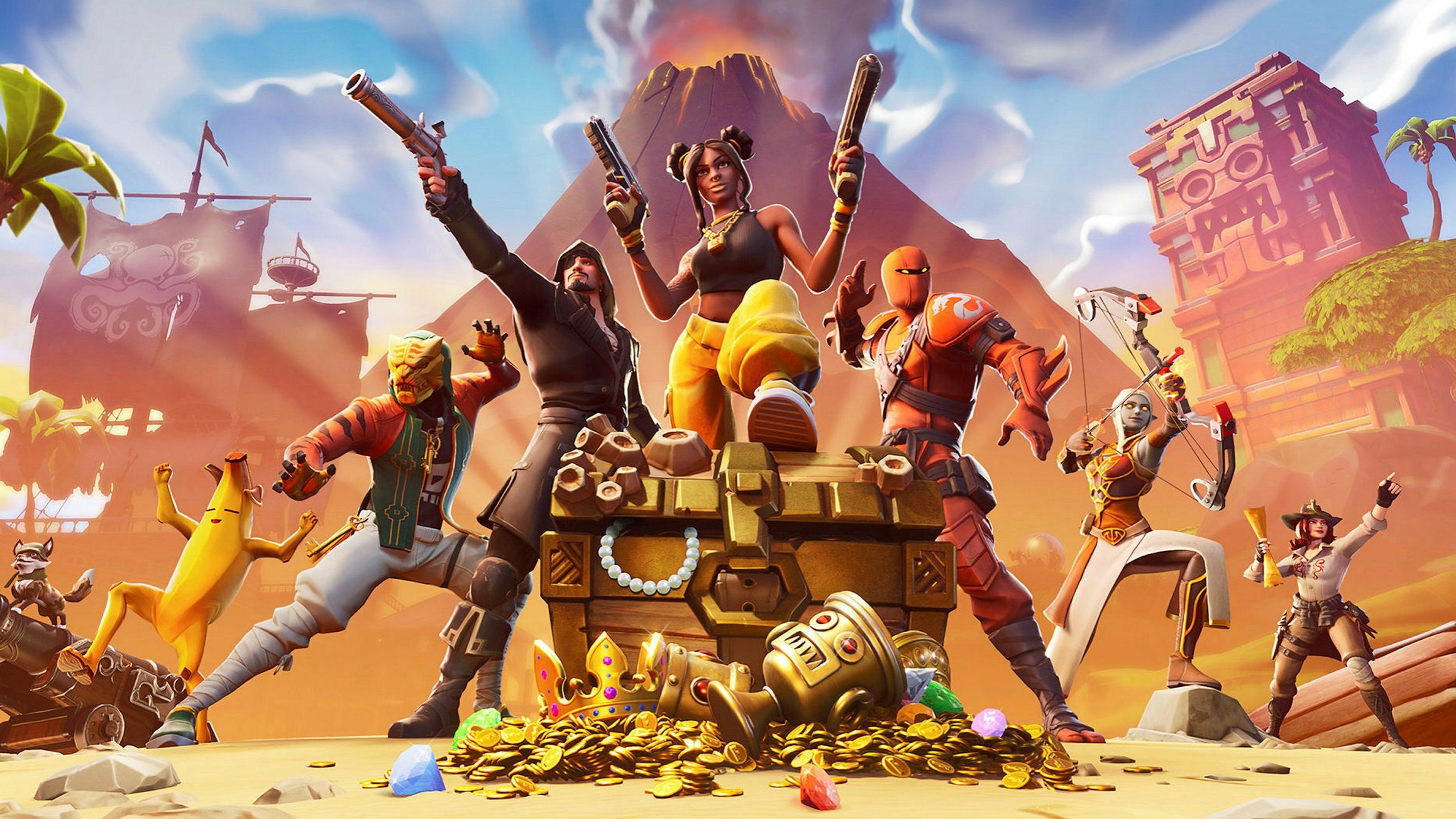 Epic Games, Funding news, Sony and Lego partnership, Gaming metaverse, 2320x1310 HD Desktop