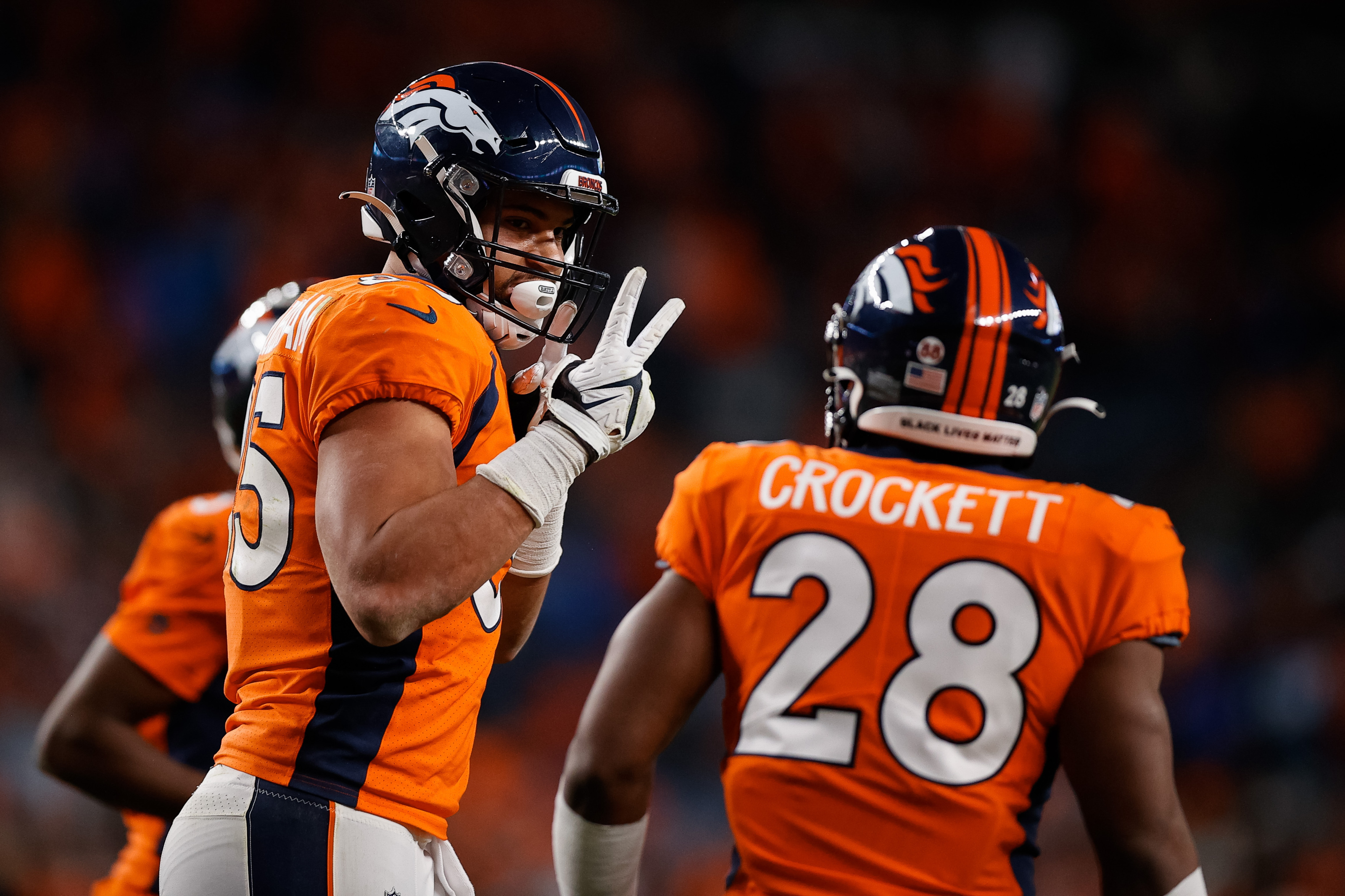 Denver Broncos, Running Back, Tim Patrick, 3200x2140 HD Desktop