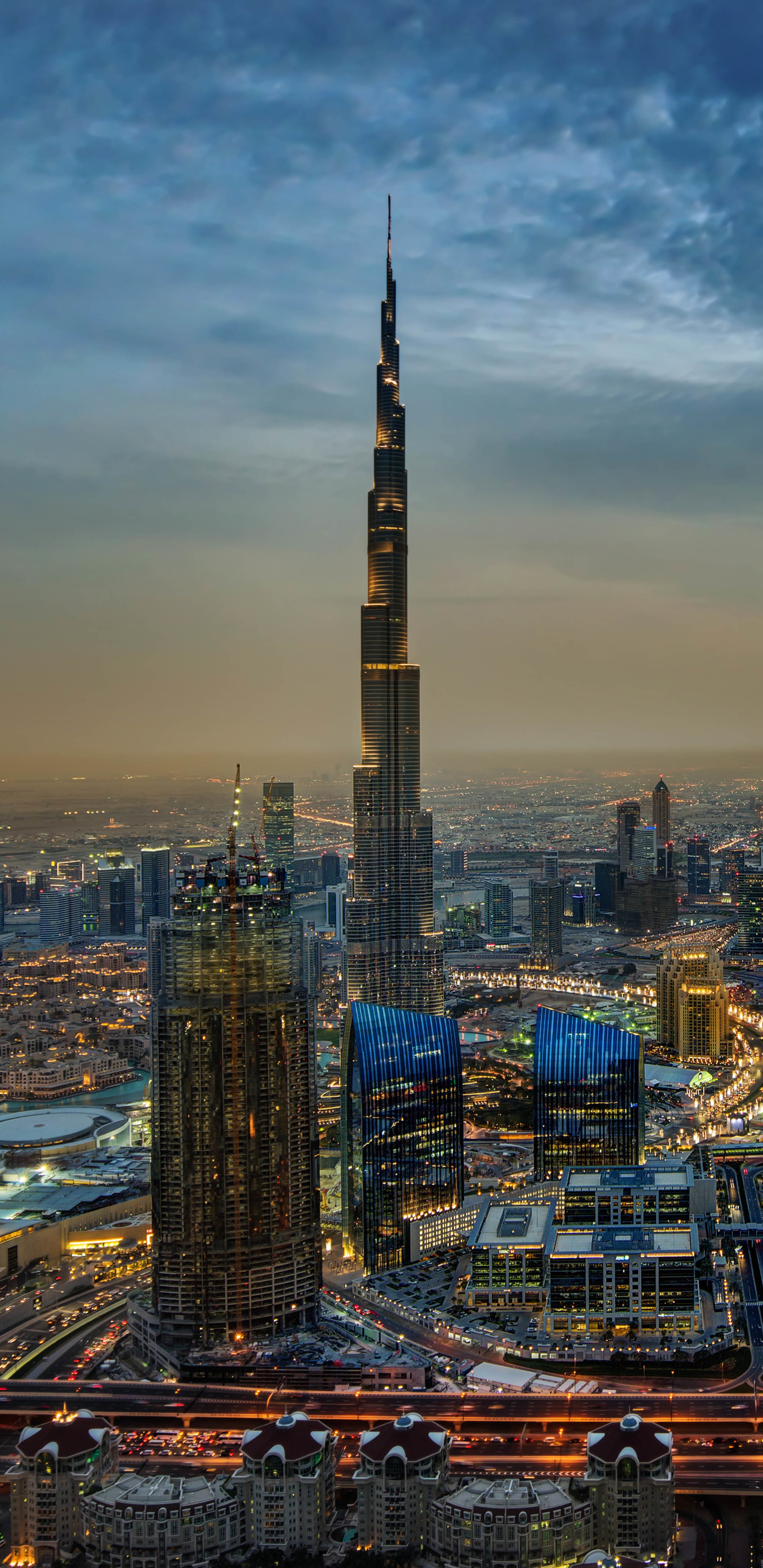 Man made, Dubai, Skyscrapers, Architecture, 1440x2960 HD Phone