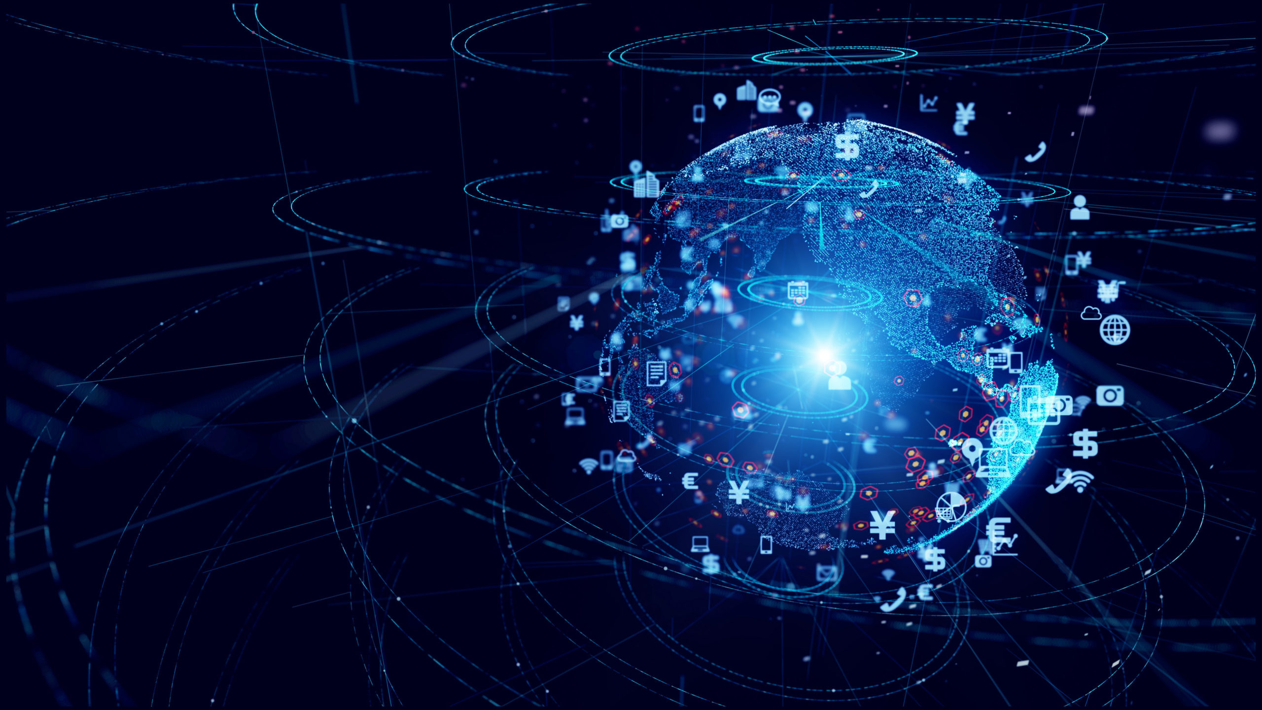Innovation in technology, Mobile communications, Advancements in satellite, Futuristic solutions, 2560x1440 HD Desktop