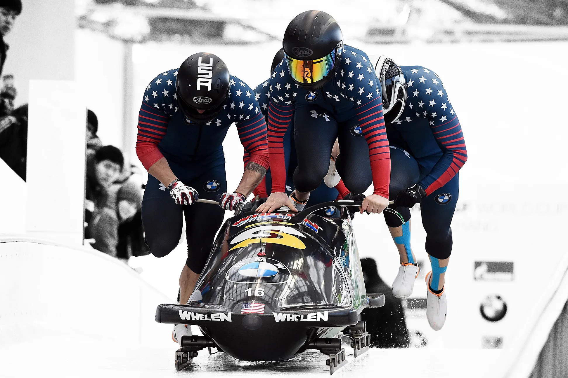 Olympic bobsledder, GQ article, Making history, Training process, 1950x1300 HD Desktop