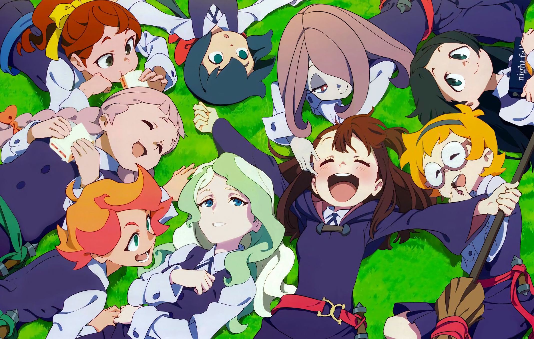 Little Witch Academia, Anime girl, 2140x1360 HD Desktop