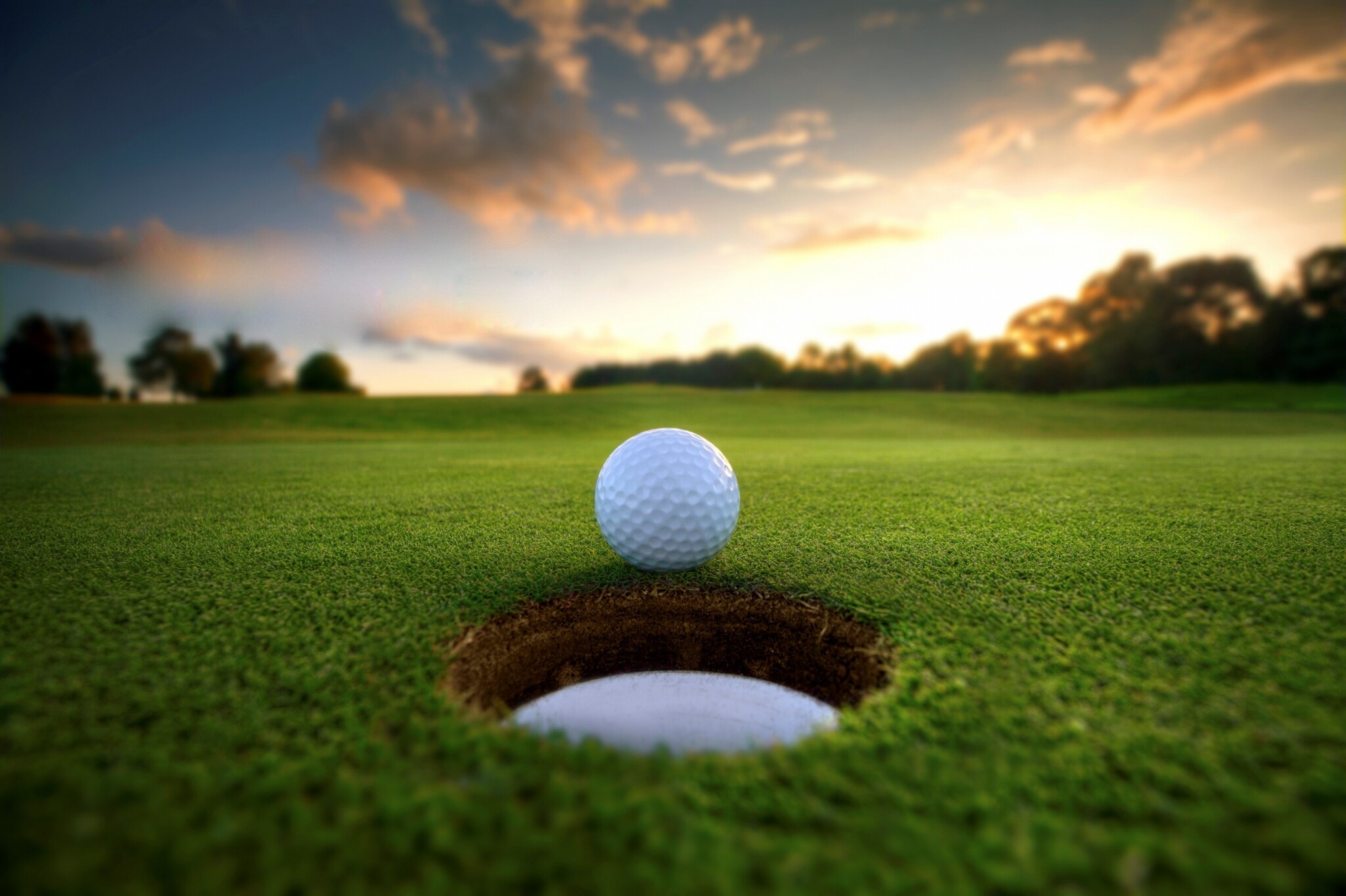 Golf, Photo, Clouds, Natural, 2050x1370 HD Desktop