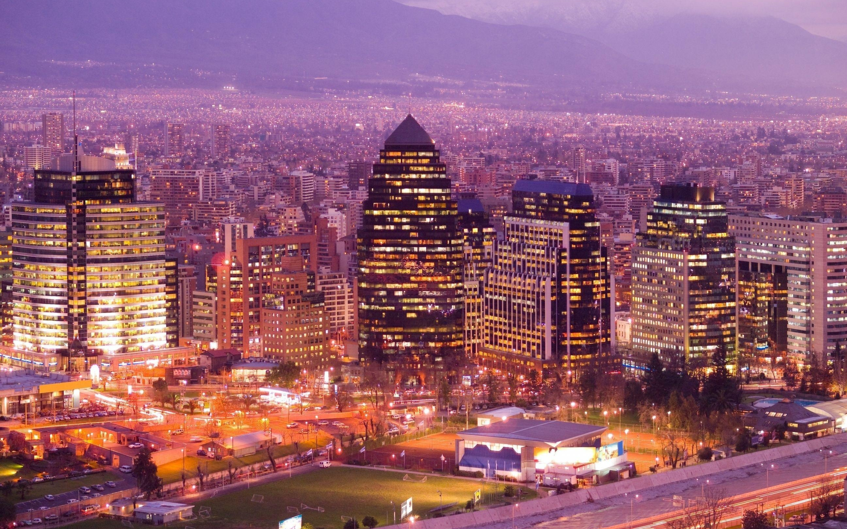 Santiago Chile, HD, Wallpapers, Backgrounds, 2880x1800 HD Desktop