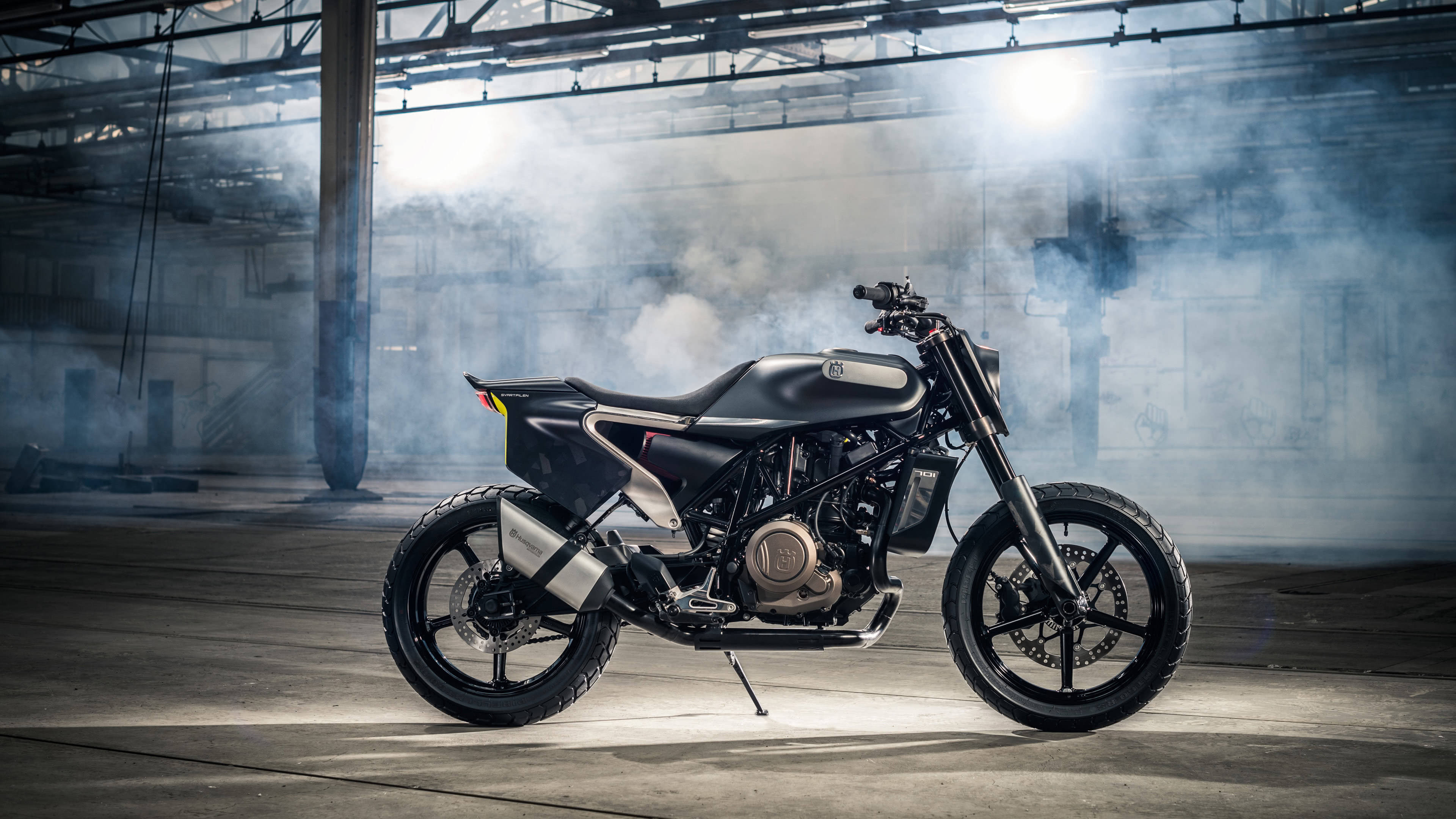 Husqvarna SVARTPILEN 701, Powerful street machine, 2019 model, 4K wallpaper, 3840x2160 4K Desktop