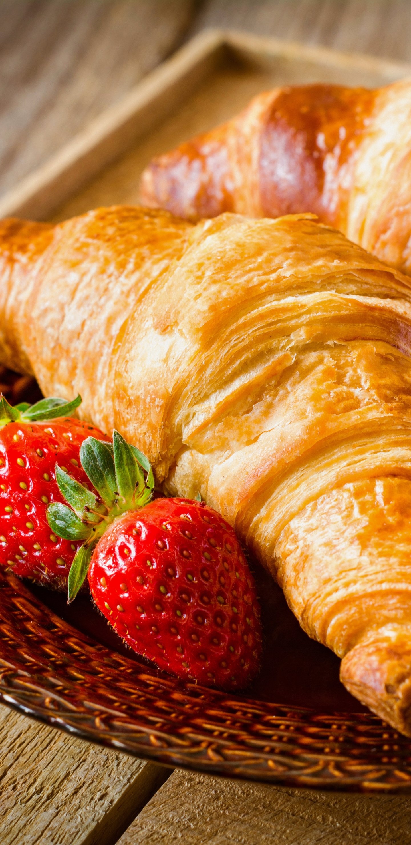 Food croissant, Delicious snack, Gastronomy, Tasty treat, 1440x2960 HD Phone