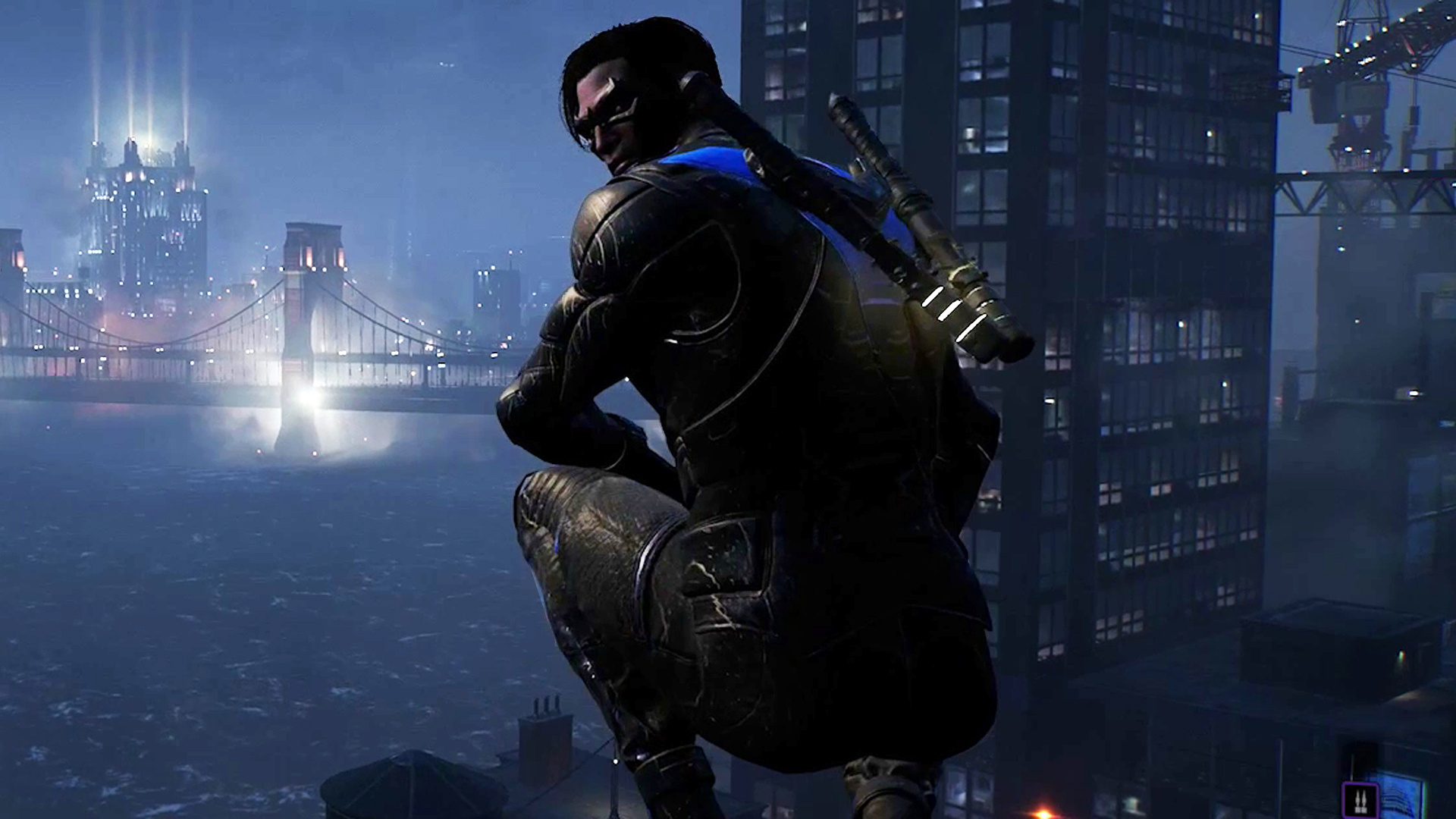 Gotham Knights, Nightwing's ass, PC, 1920x1080 Full HD Desktop