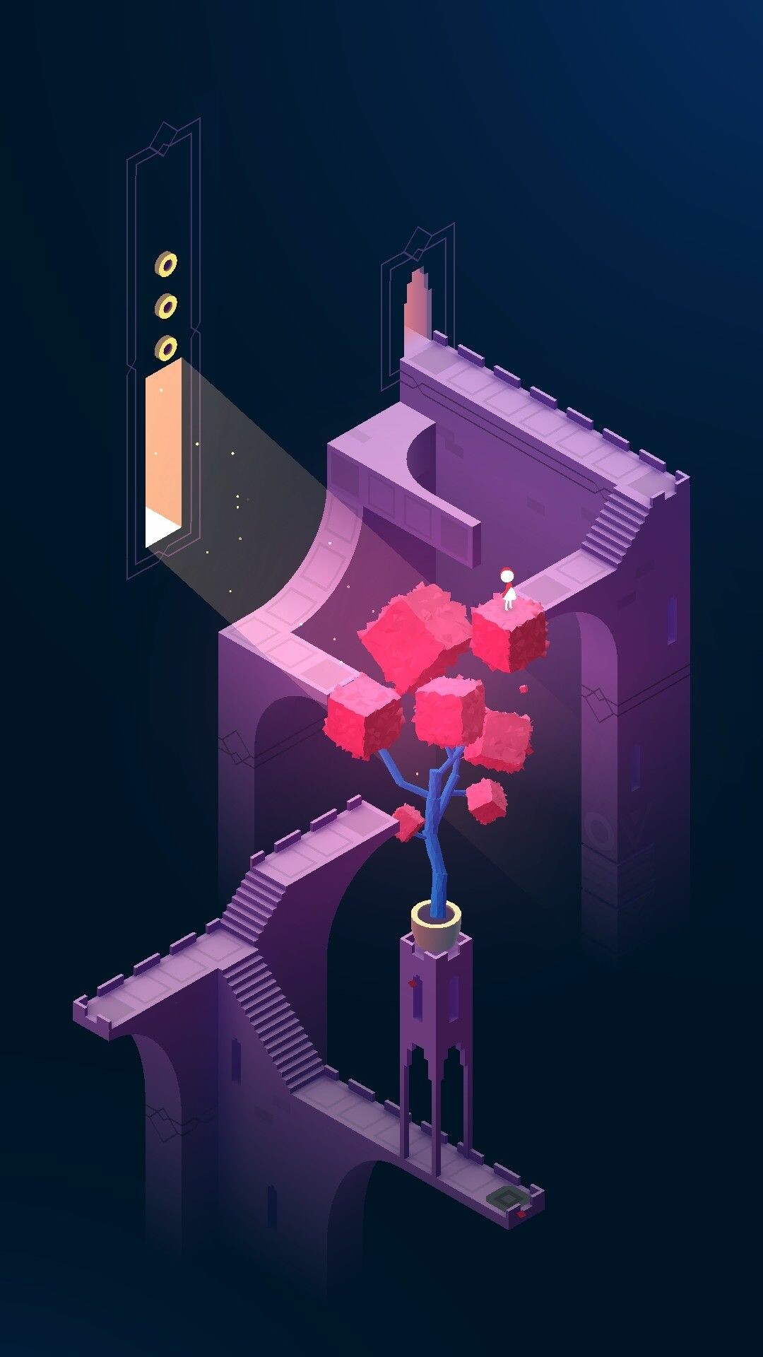 Monument Valley 2 wallpapers, Ethereal beauty, Architectural wonders, Dreamlike atmosphere, 1080x1920 Full HD Phone