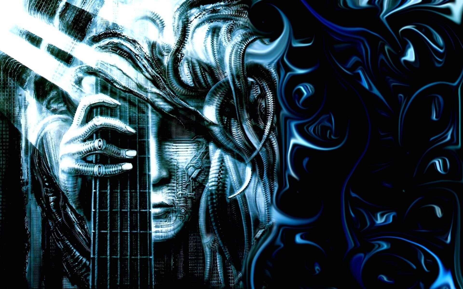 Atomic Playboys, H.R. Giger Wallpaper, 1920x1200 HD Desktop