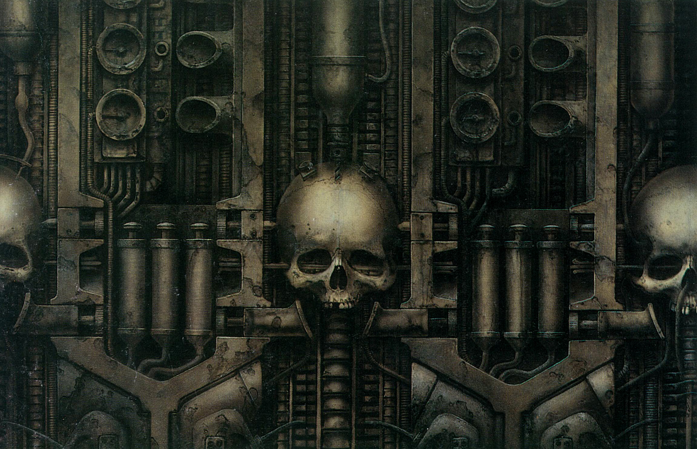 H.R. Giger, HR Giger HD wallpaper, Dark and eerie, Artistic exploration, 2300x1480 HD Desktop