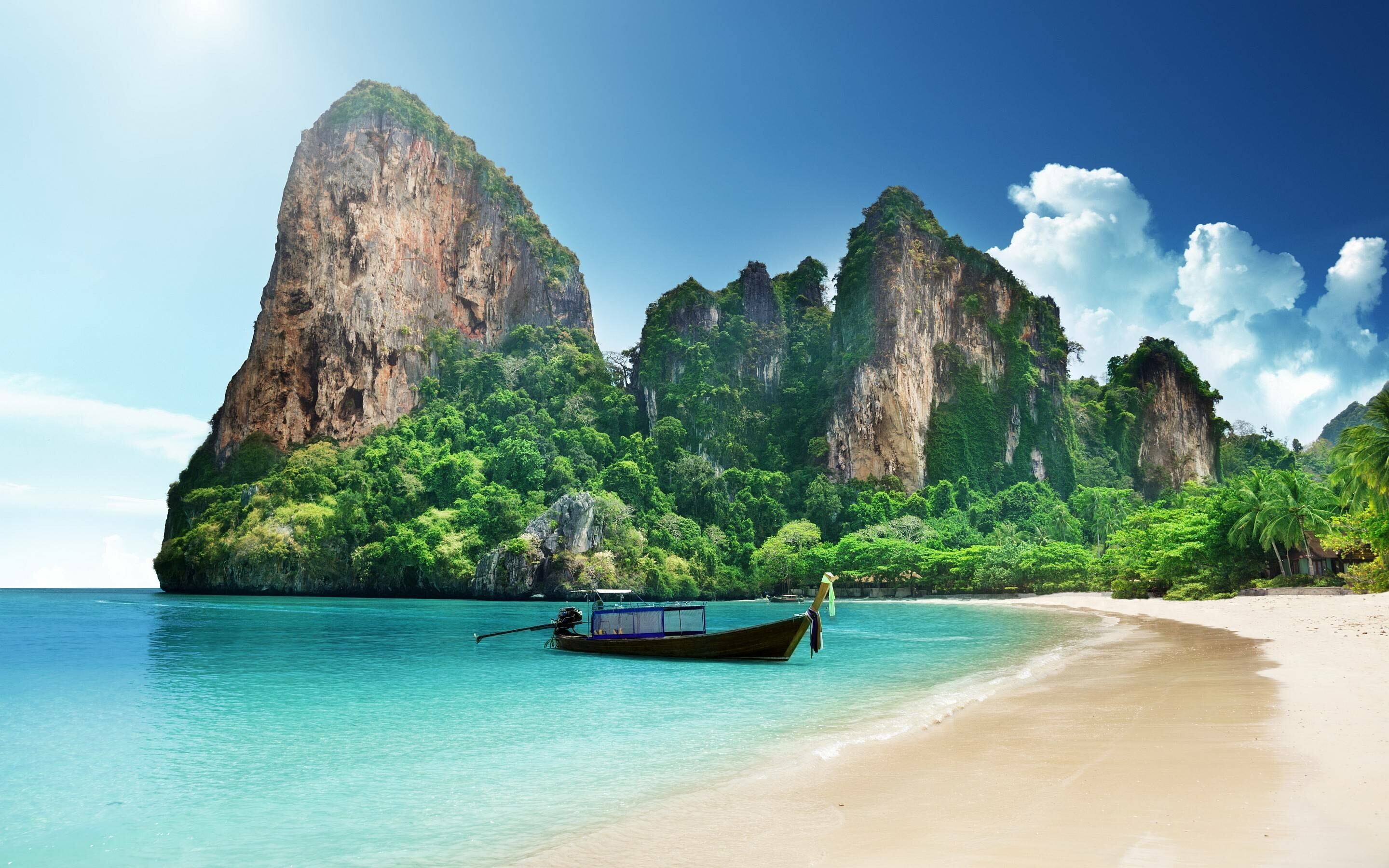 Thailand travels, Beach paradise, Tropical getaway, Exotic beauty, 2880x1800 HD Desktop