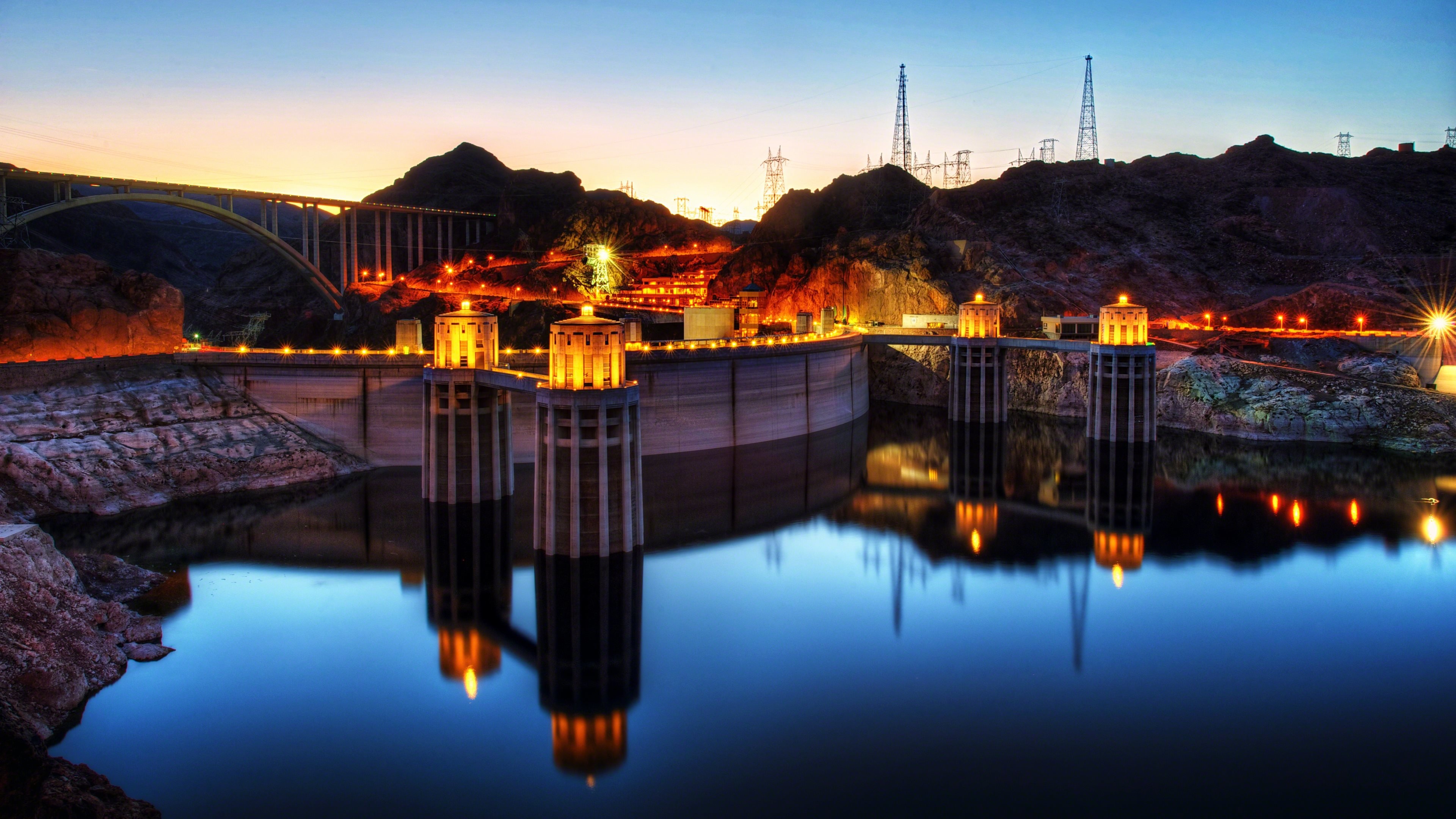 Hoover Dam wallpapers, 3840x2160 4K Desktop