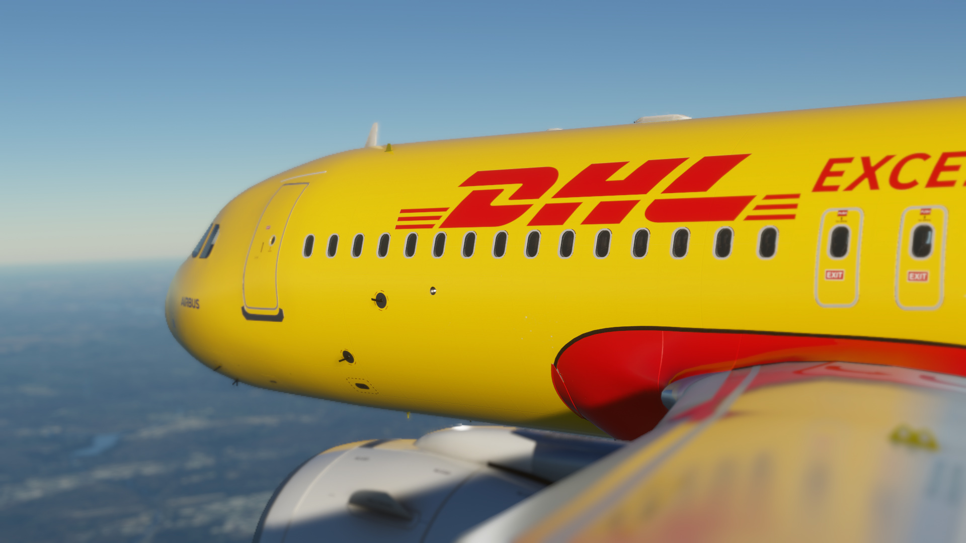 Non-stop logistics, 24/7 operations, Rapid parcel delivery, Virtual flightsim experience, 1920x1080 Full HD Desktop