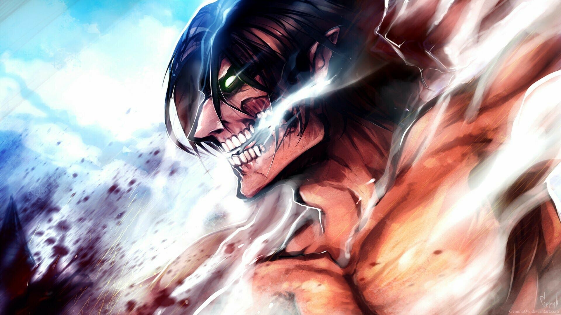 Attack on Titan, PC and mobile wallpapers, High-definition images, Free download, 1920x1080 Full HD Desktop