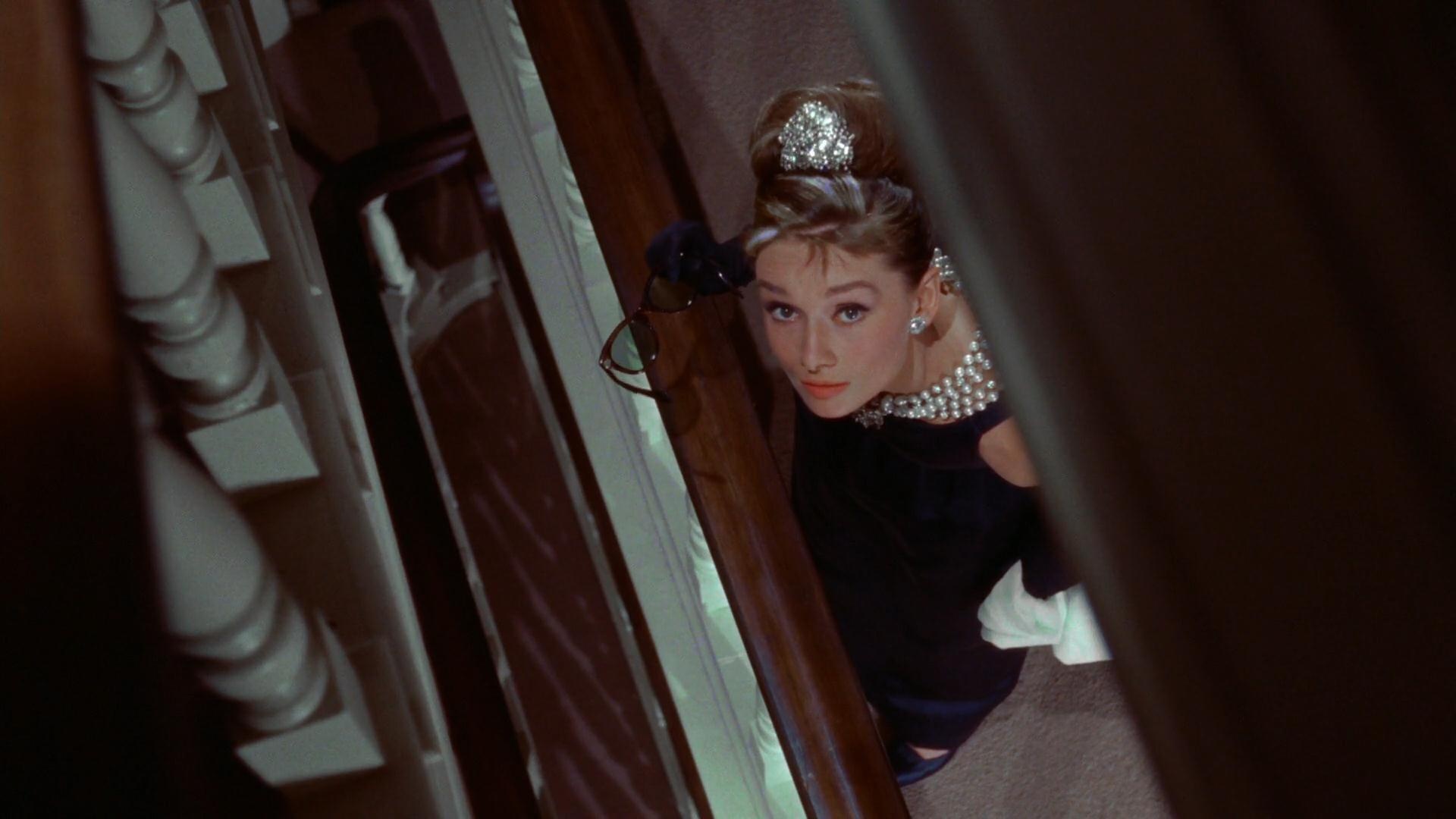 Audrey Hepburn, Timeless elegance, Black dress, Glamorous, 1920x1080 Full HD Desktop