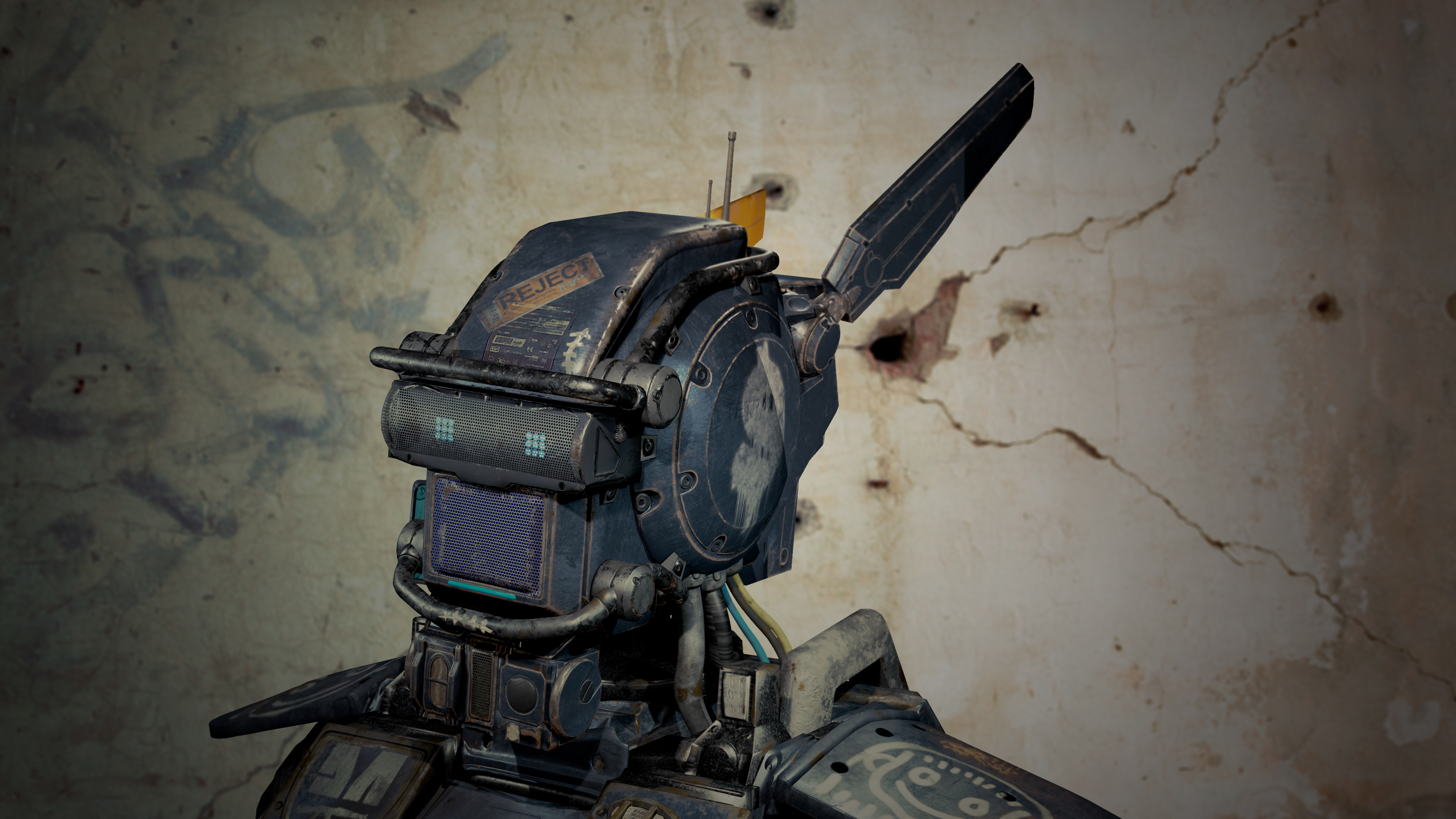 Chappie, Movie bust, Zbrushcentral, 3840x2160 4K Desktop