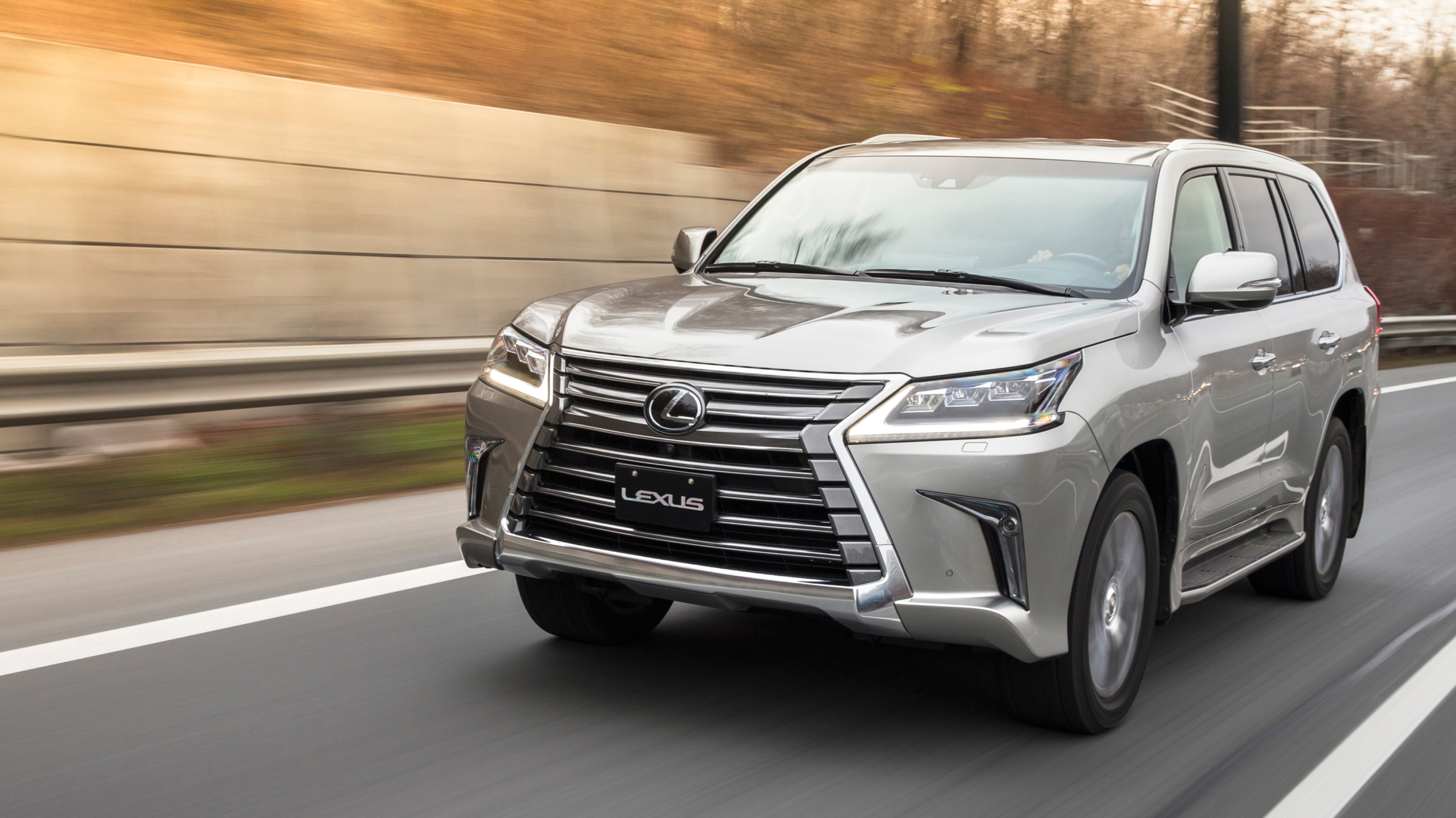 Lexus LX, Cars desktop wallpapers, CA Spec 2016, Luxury SUV, 3840x2160 4K Desktop