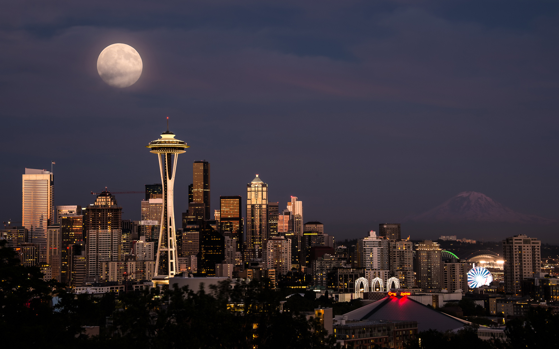 Seattle Space Needle wallpaper, 1920x1200 HD Desktop